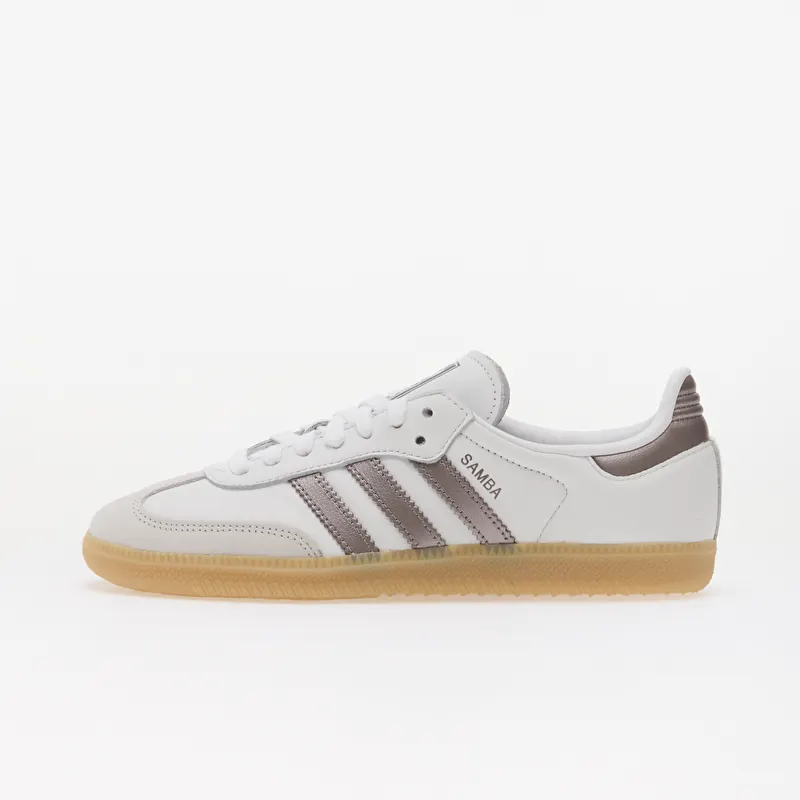 adidas Samba OG Ftwr White/ Coffee Met./ Gum4