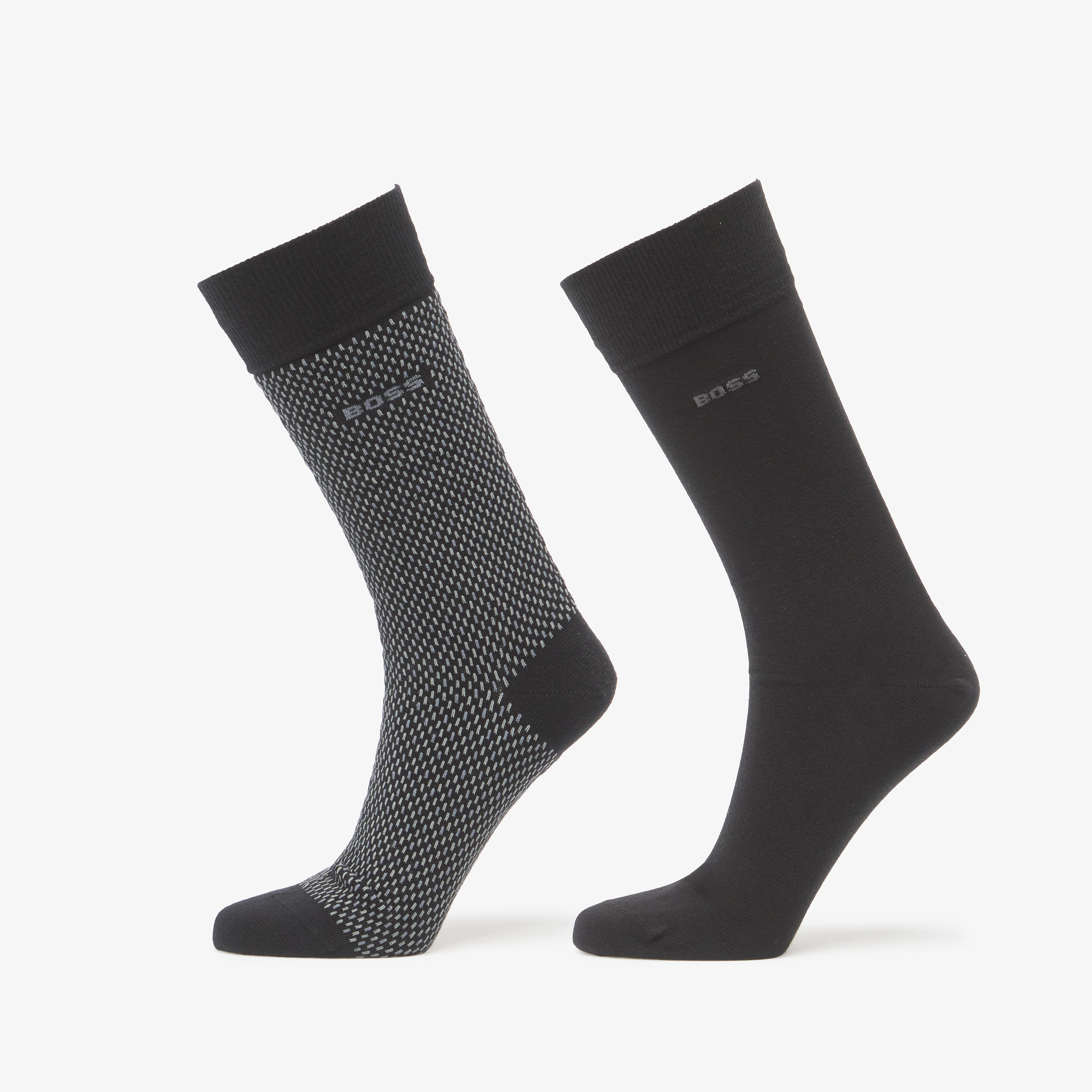Hugo Boss 2-Pack Rs Minipattern Cc Black 43-46