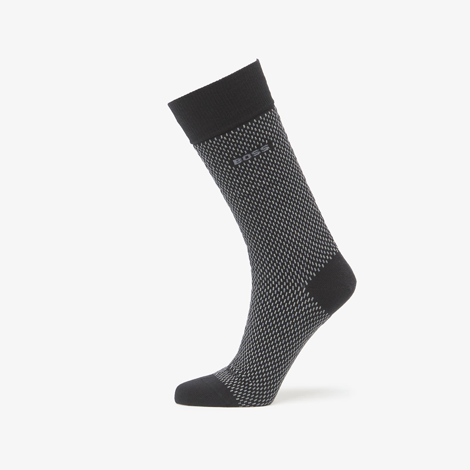 Zeķes Hugo Boss 2-Pack Rs Minipattern Cc Black