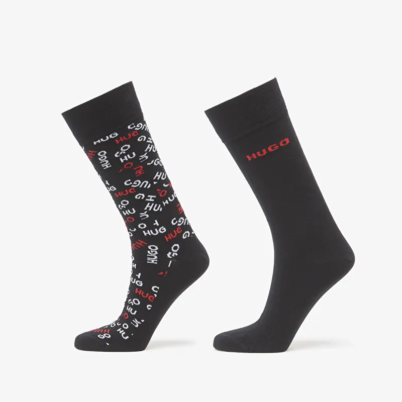 Hugo Boss 2-Pack Rs Tape Logo Cc Black