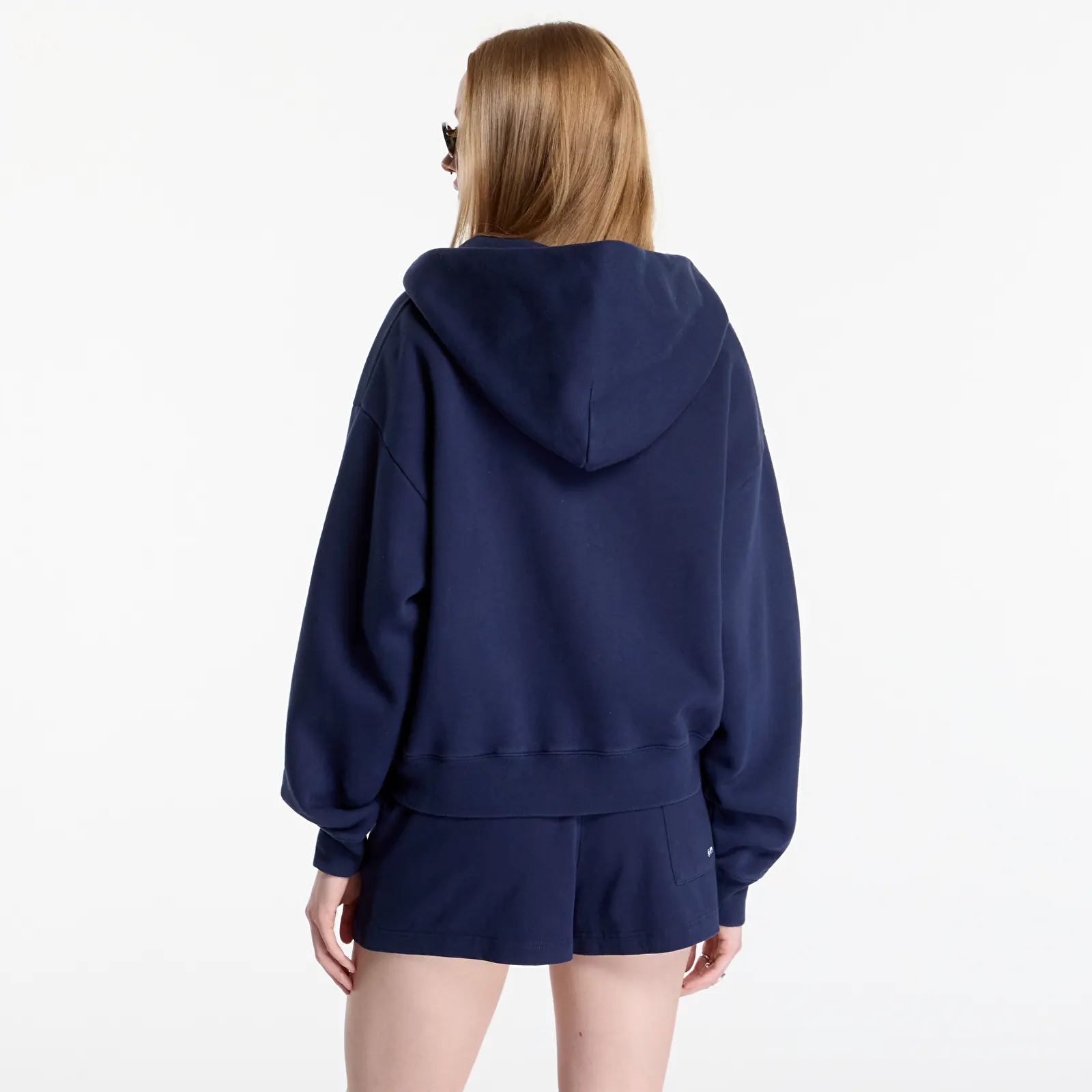 Hoodies and sweatshirts  Sporty & Rich LA Serif Zip Hoodie UNISEX Dark Navy