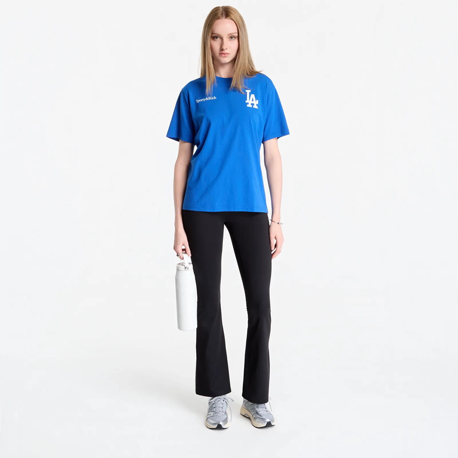 Koszulki Sporty & Rich Dodgers Serif Tshirt UNISEX Team Blue