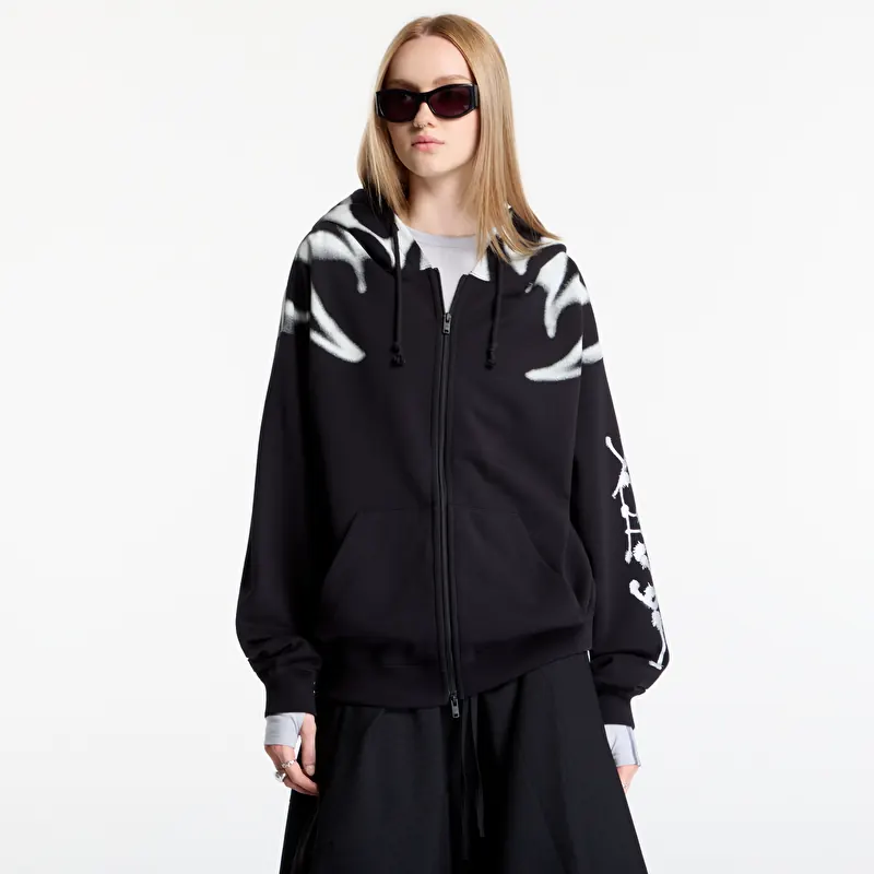 Sweatshirt Y-3 Chito Graphic French Terry Zip Hoodie UNISEX Black