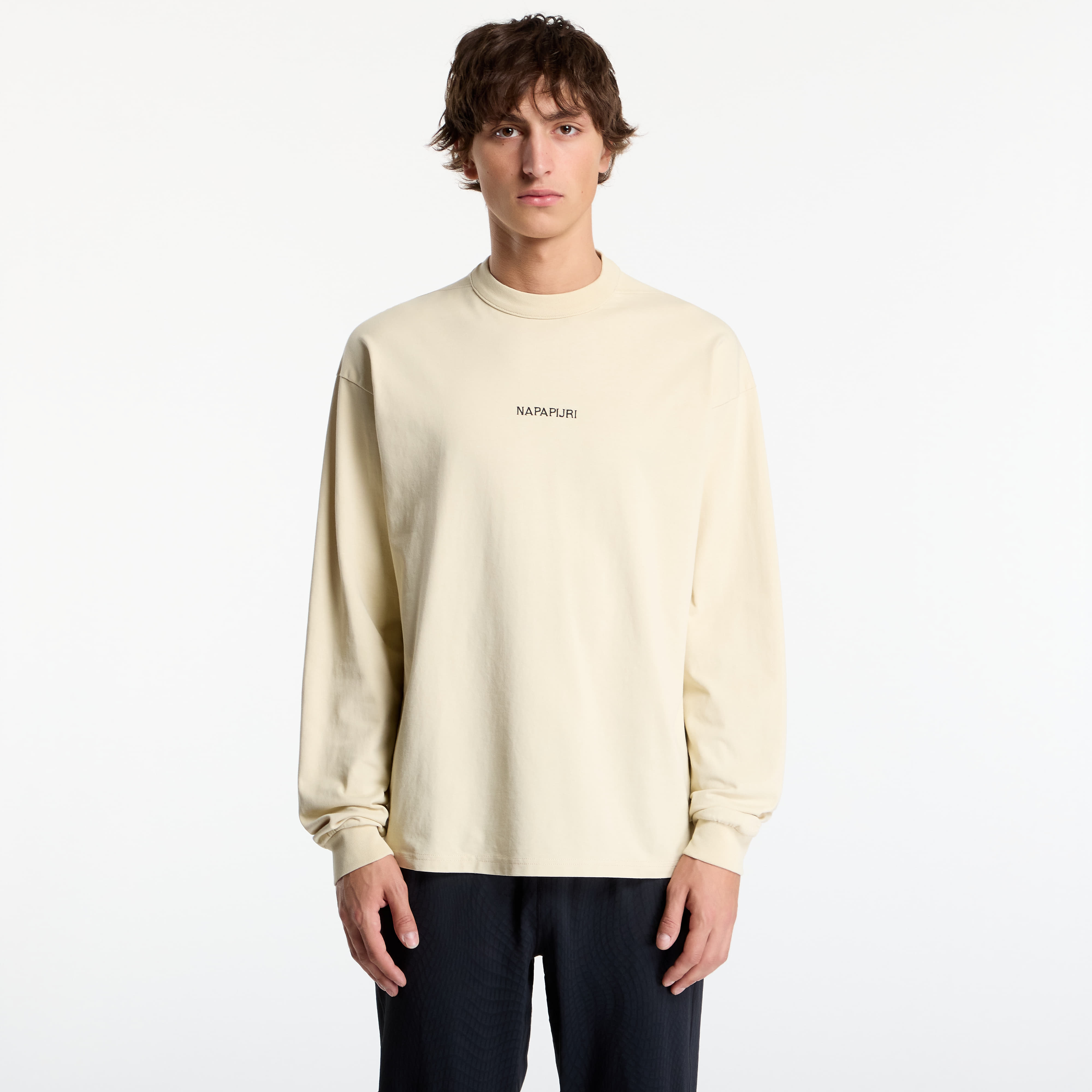 T-shirt Napapijri Tenri Long-Sleeve T-Shirt White M