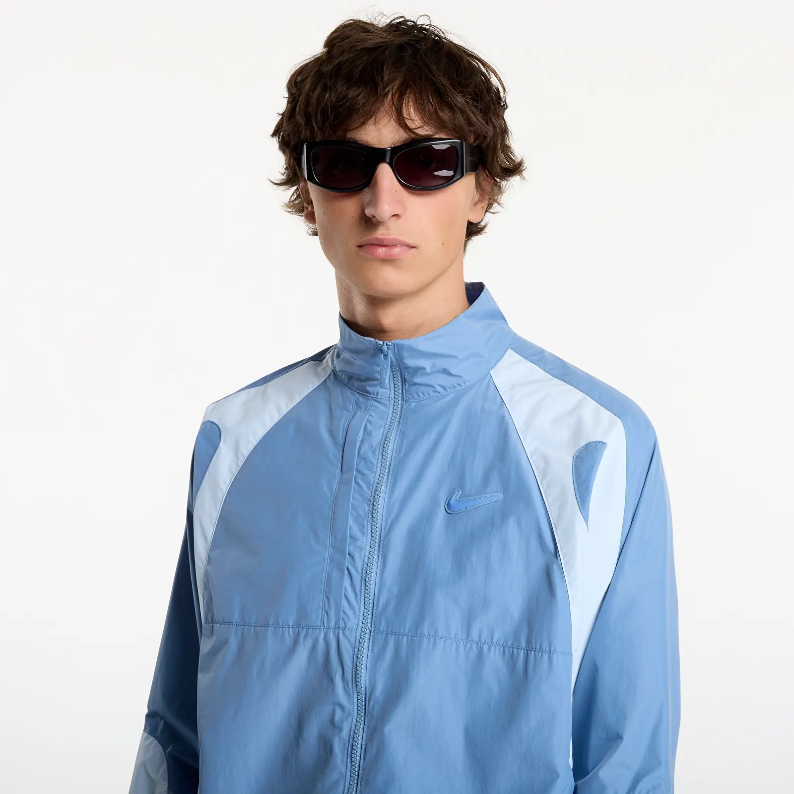 Větrovky Nike x NOCTA Northstar Nylon Track Jacket Work Blue/ Chambray Blue/ Polar
