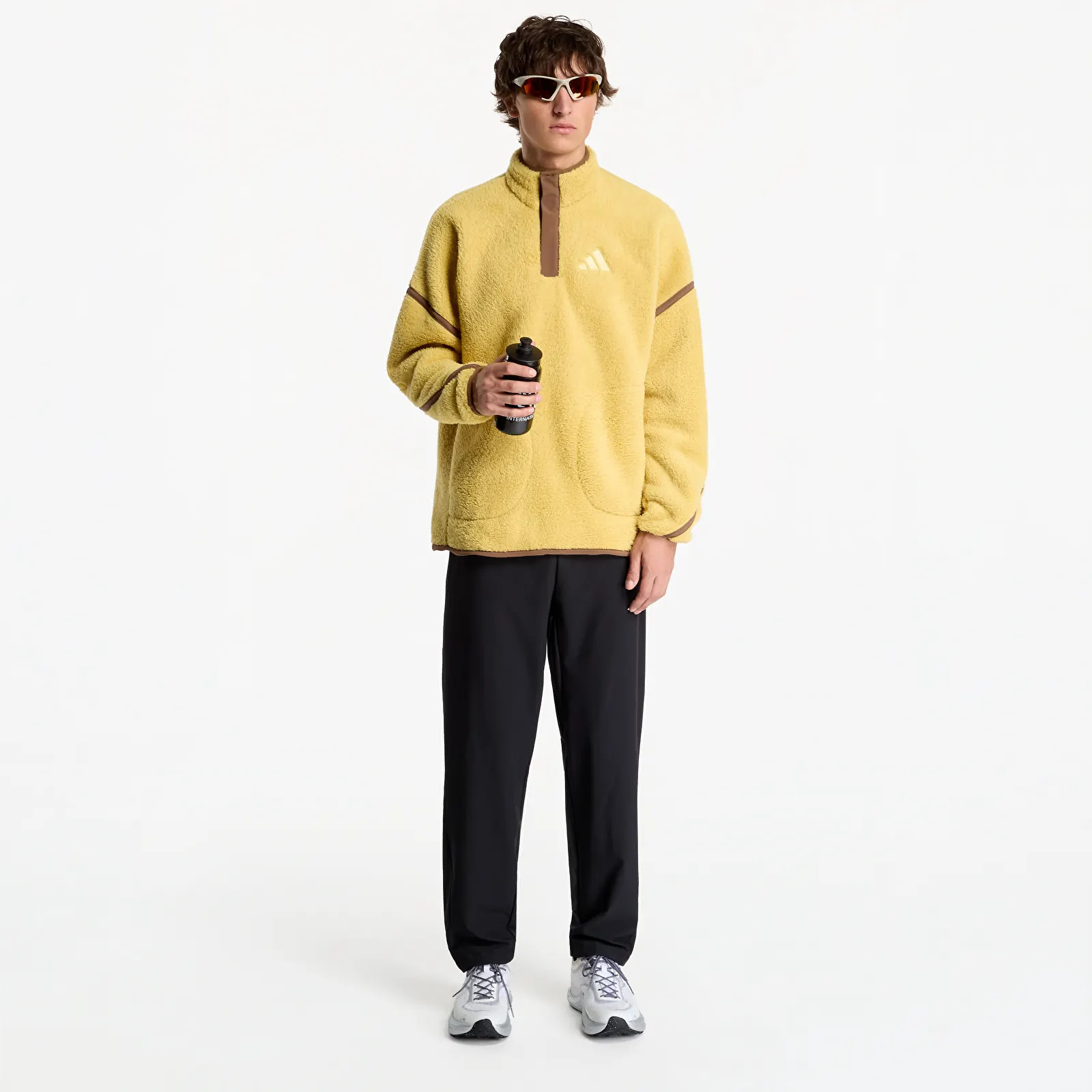 Hoodies and sweatshirts  adidas Terrex Multi High Pile Fleece Pullover Pyrite