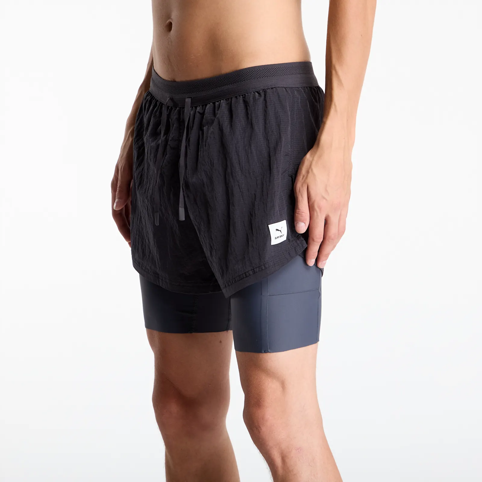 Къси панталони Puma M Puma X Saysky 9" 2in1 Short Flat Dark Gray