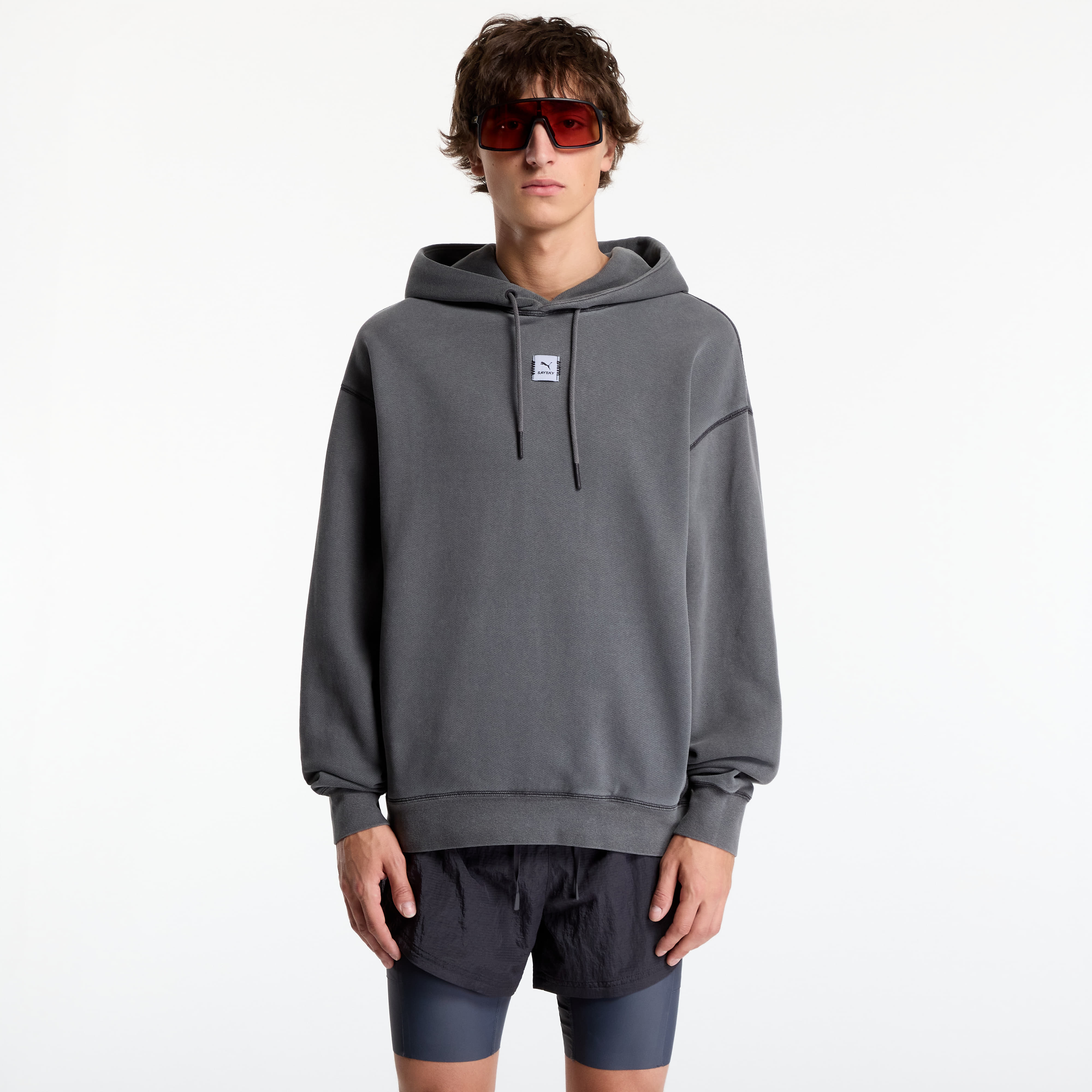 Суитшърт Puma Unisex Puma X Saysky Graphic Sweatshirt Flat Dark Gray S