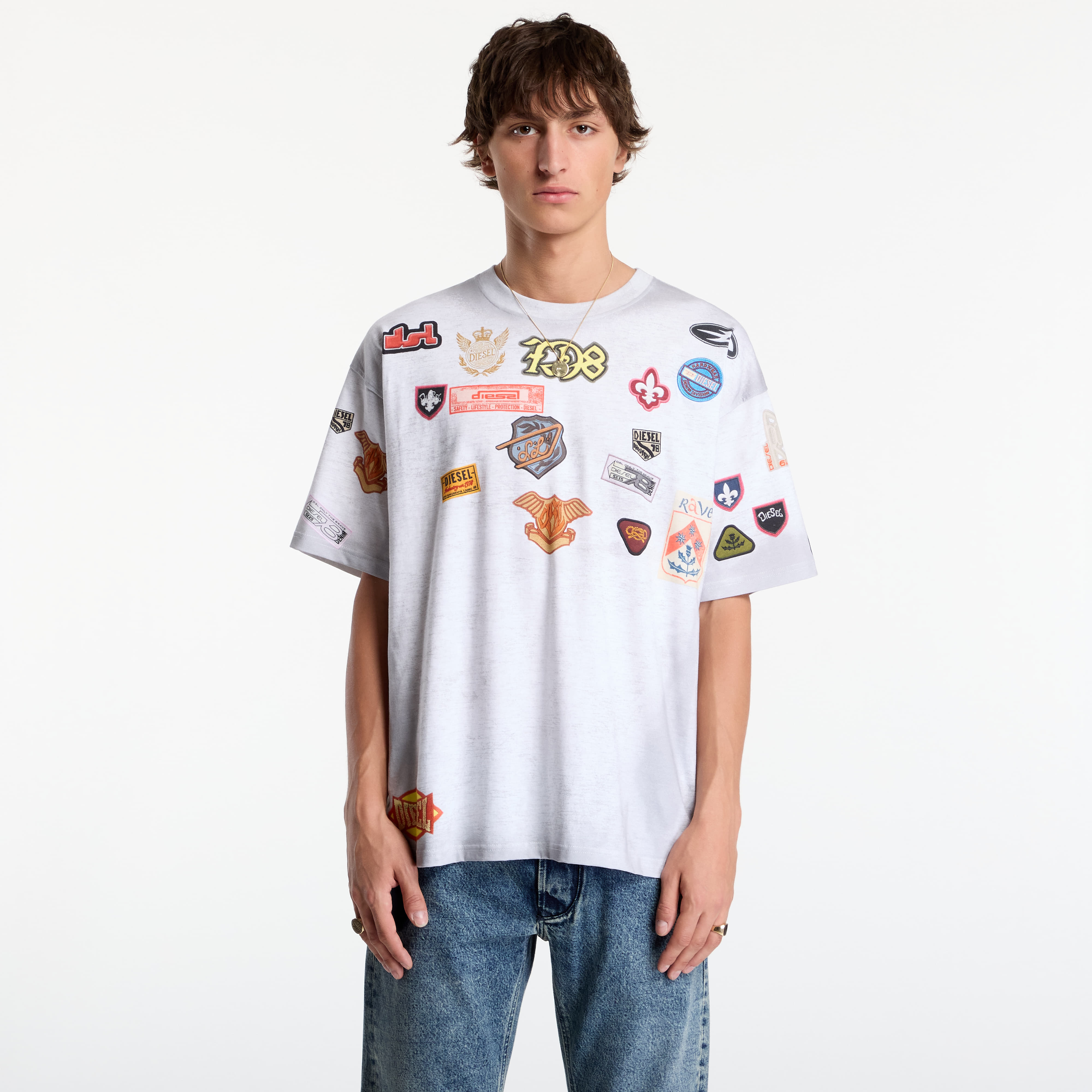 T-shirt Diesel T-Boxt-Aa6 T-Shirt White XXL