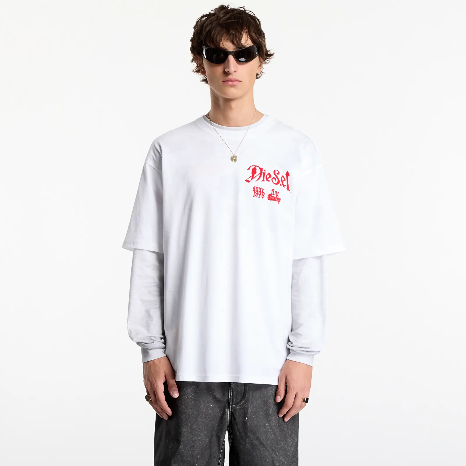 Tričká Diesel T-Boxt-Aa2 T-Shirt White