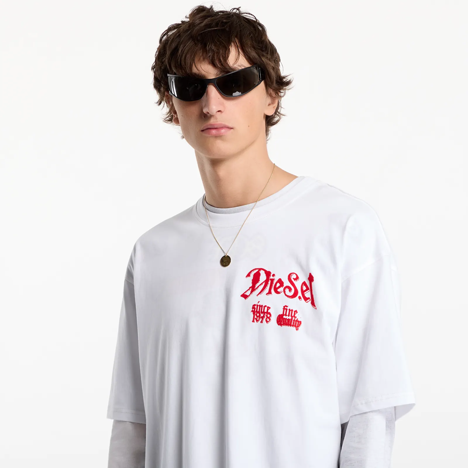 Tričká Diesel T-Boxt-Aa2 T-Shirt White