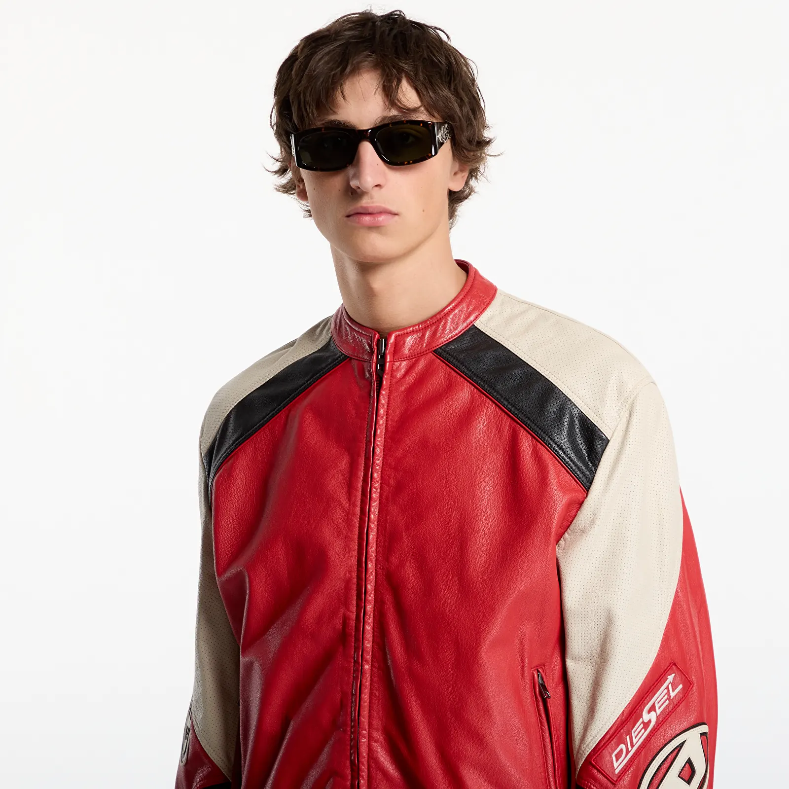 Bomber jakne Diesel L-Ahti Jacket Racing Red