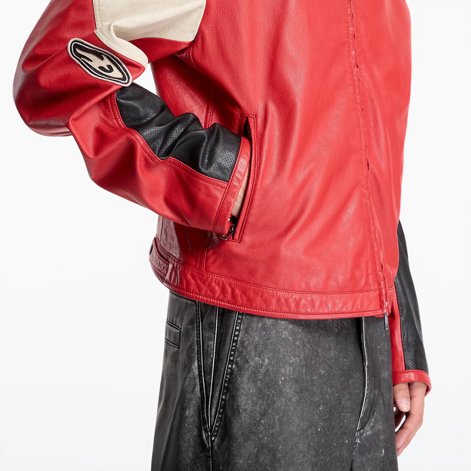 Bomber jakne Diesel L-Ahti Jacket Racing Red