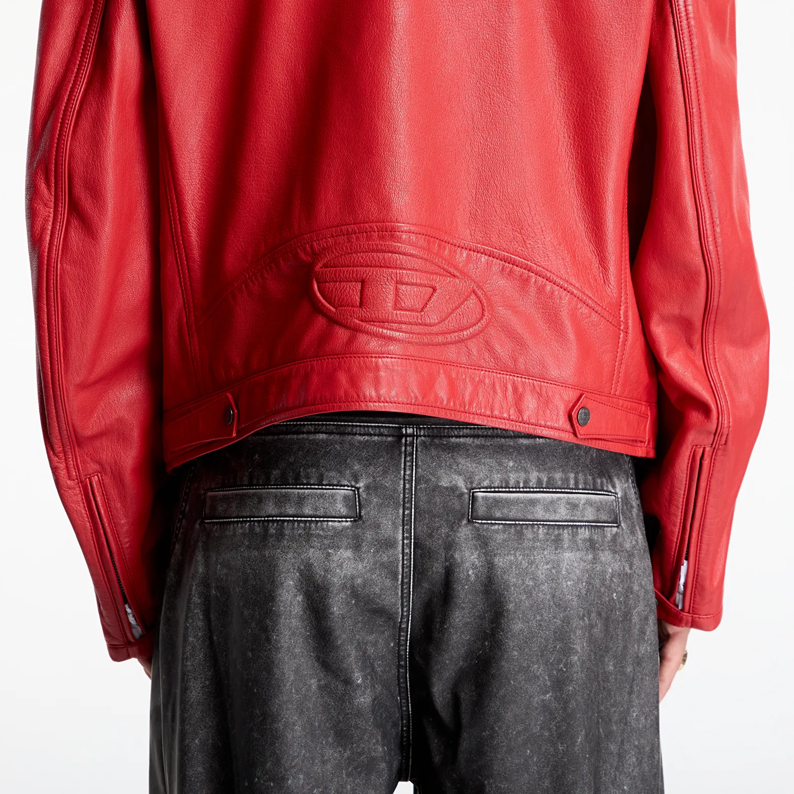 Bomber jakne Diesel L-Ahti Jacket Racing Red