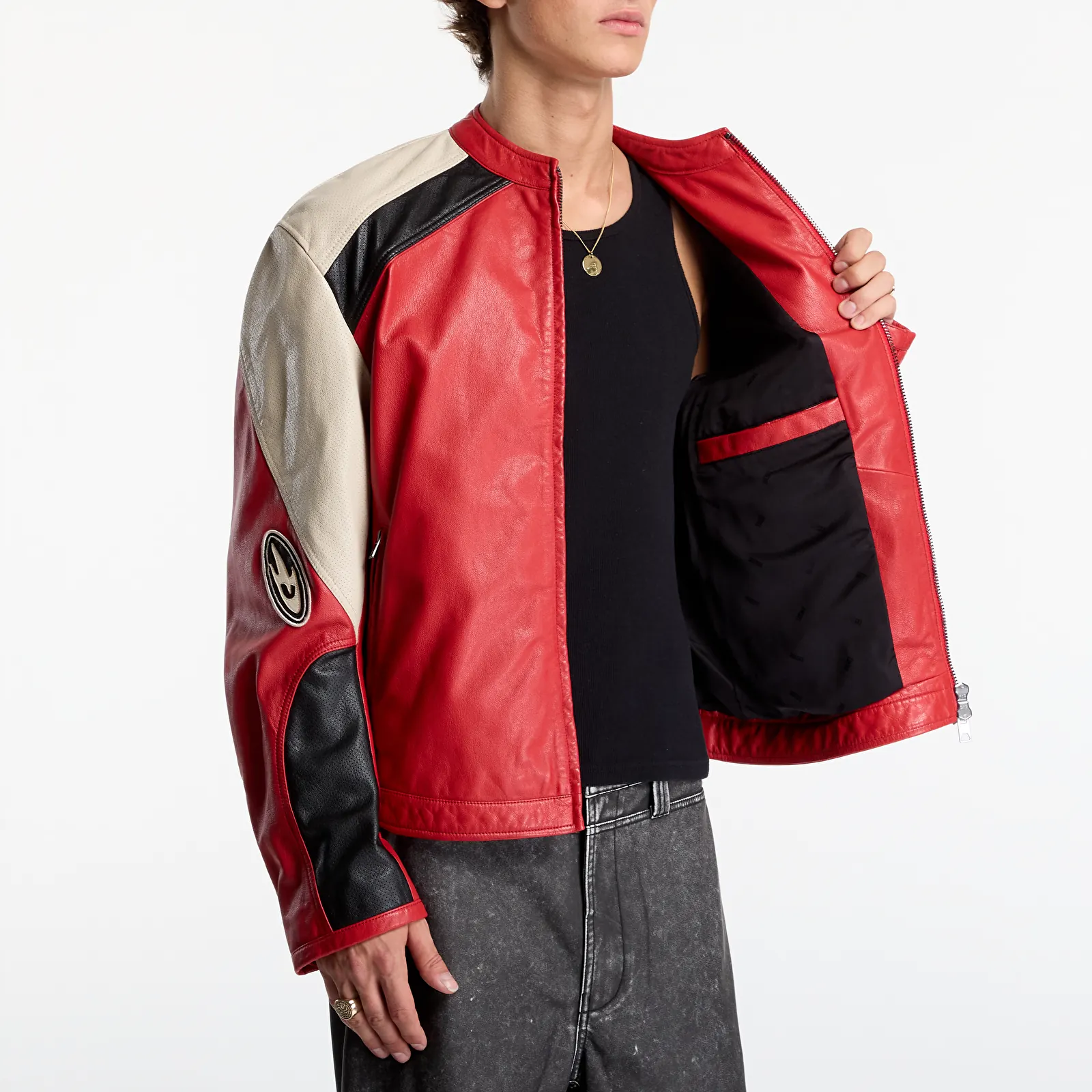 Bomber jakne Diesel L-Ahti Jacket Racing Red