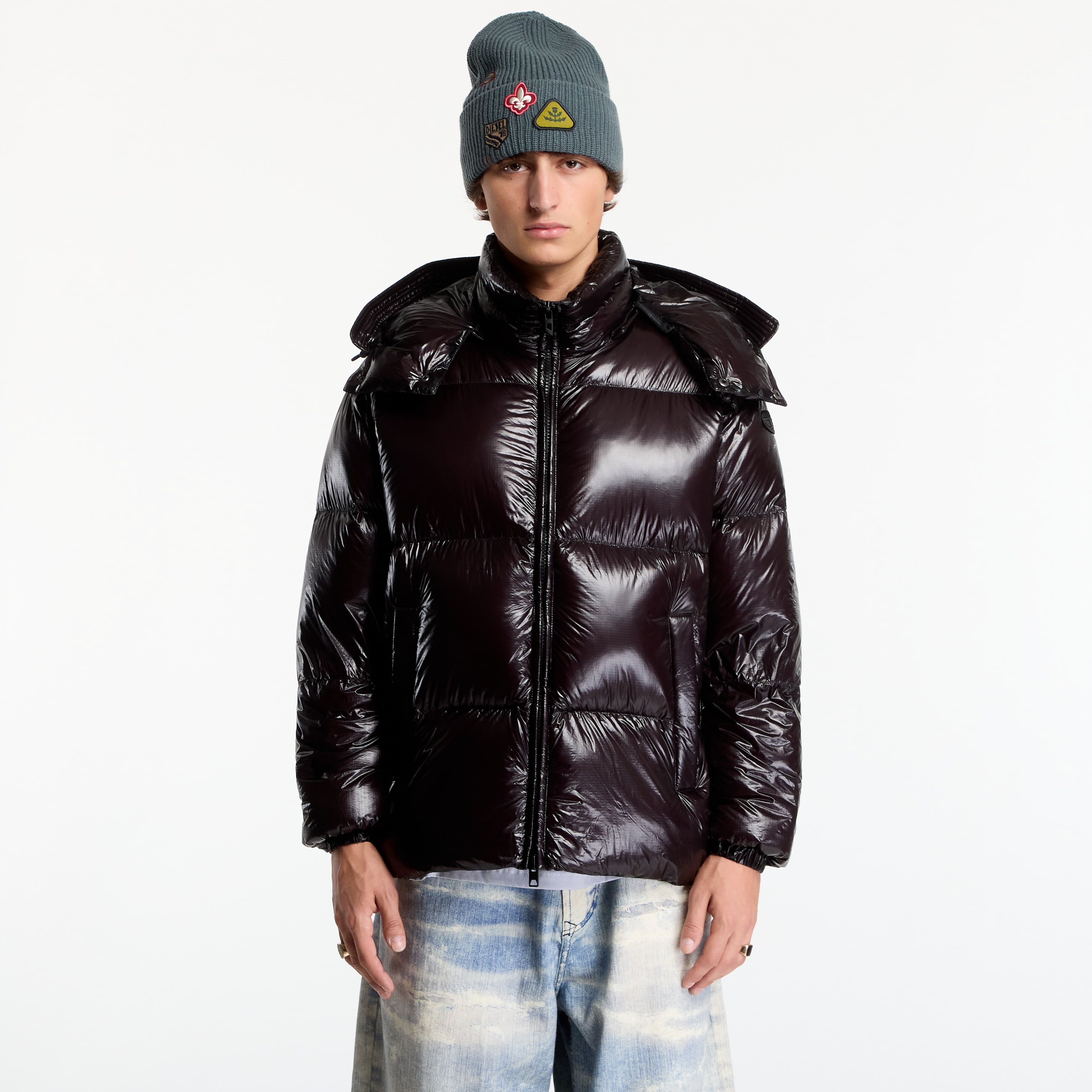 Jacket Diesel W-Rolfys-Wrd-Bkcp Jacket Black 50