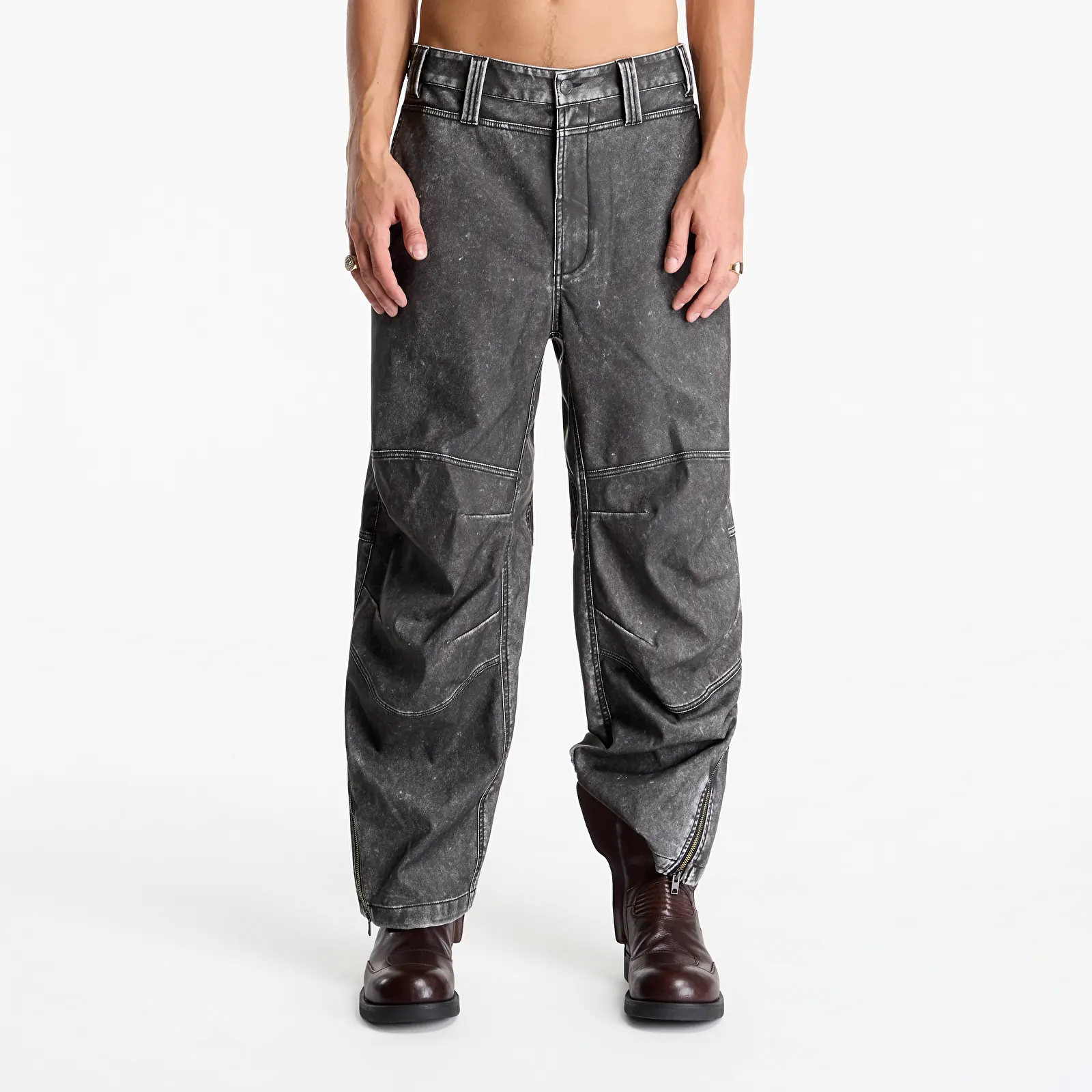 Pants Diesel P-Delly-Njcj Trousers Black