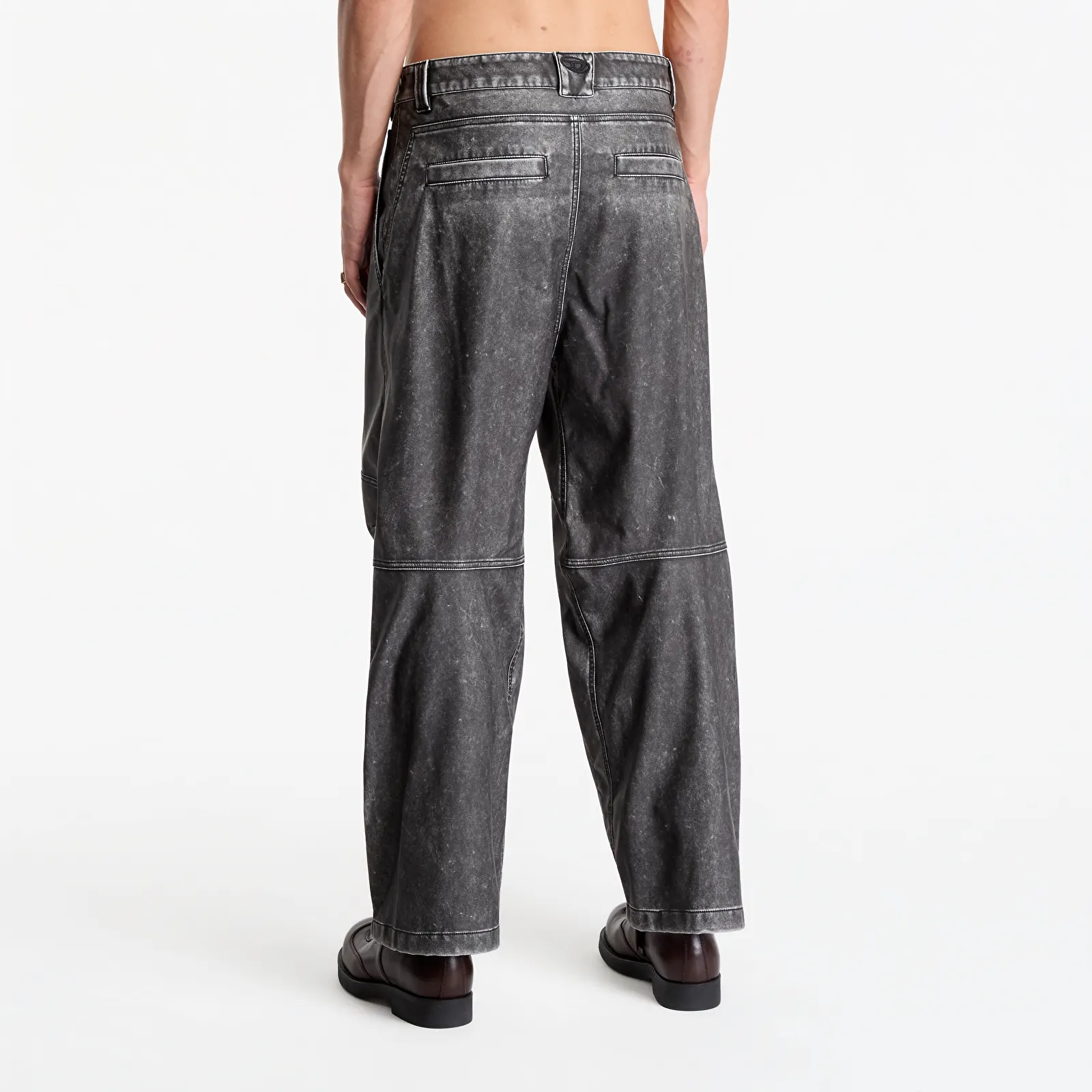 Pants Diesel P-Delly-Njcj Trousers Black