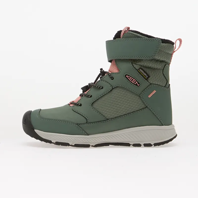 KEEN Skua Winter WP Youth Dark Forest/ Rose Elegance