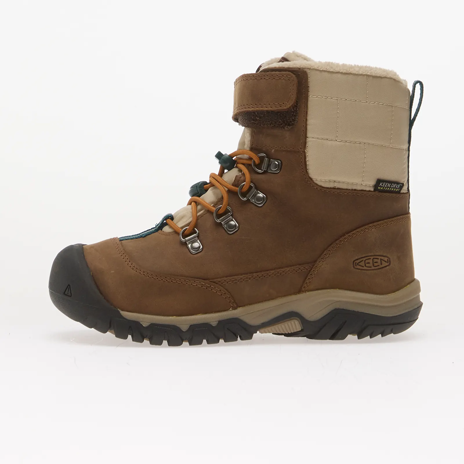 Sneaker und Schuhe für Kinder KEEN Kanibou WP Youth Dark Earth/ Roasted Pecan