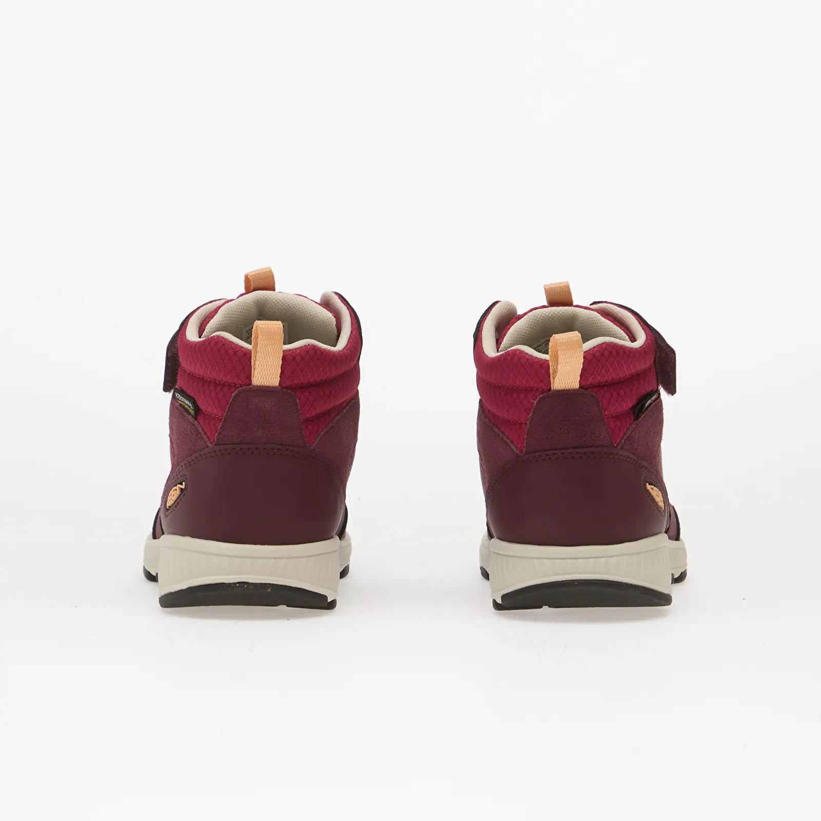 Kids' sneakers and shoes KEEN Skua MID WP Youth Fig/ Peach Fuzz