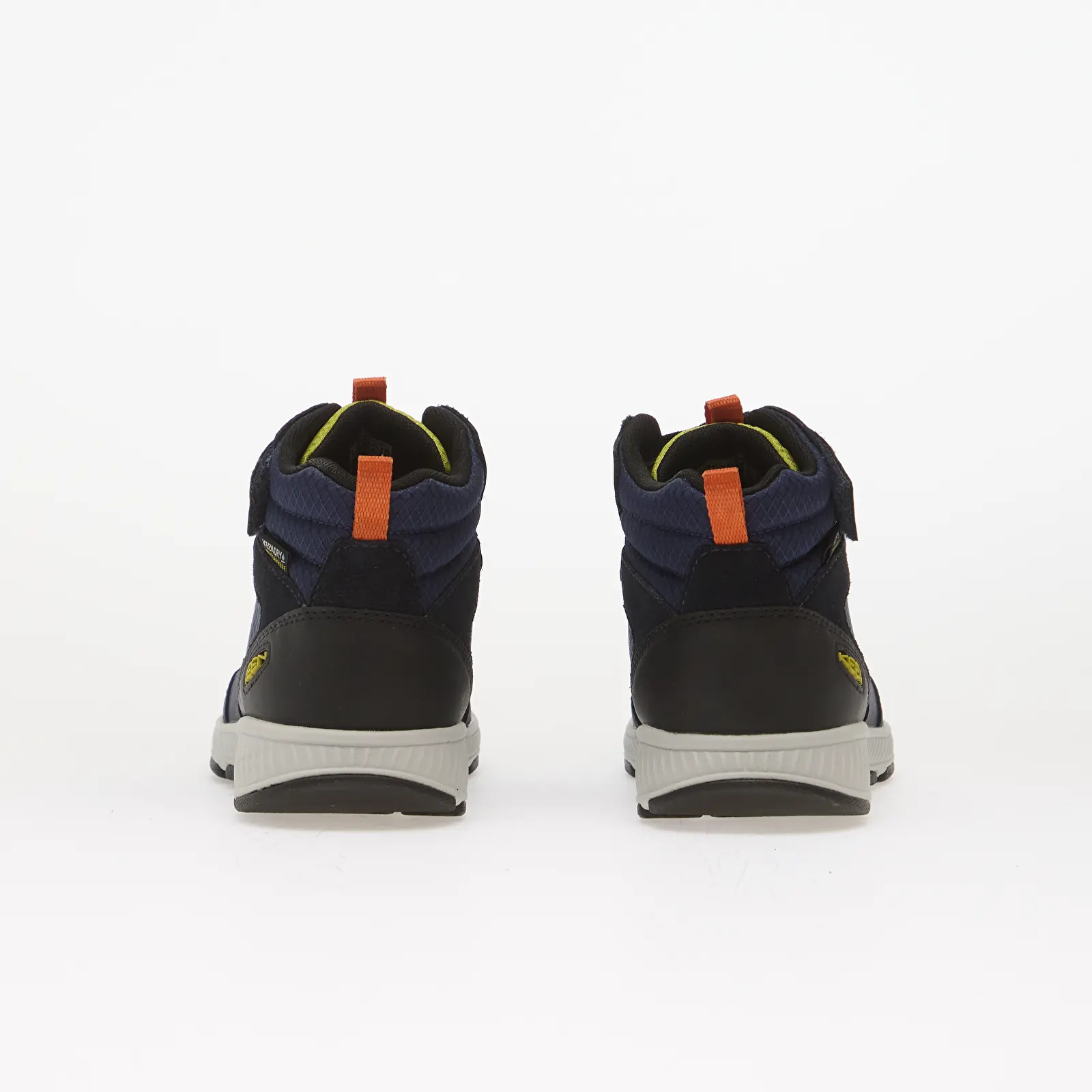 Adidași și încălțăminte pentru copii KEEN Skua MID WP Youth Naval Academy/ Rogue Green