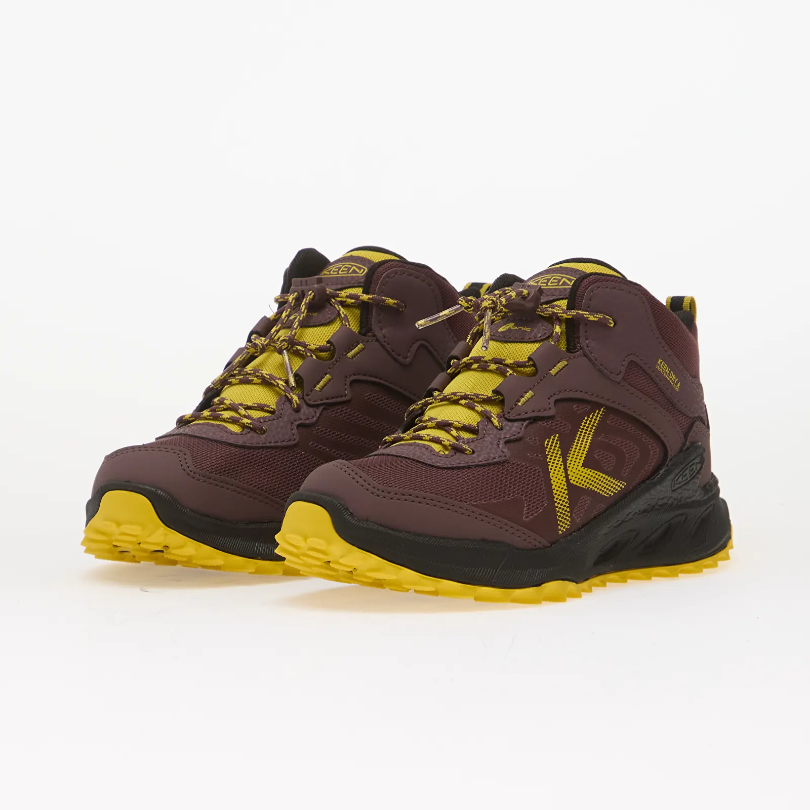Sneaker und Schuhe für Kinder KEEN Zionic MID WP Youth Huckleberry/ Mango Mint