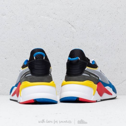 Men s shoes Puma RS X TOYS Puma White Puma Royal Footshop