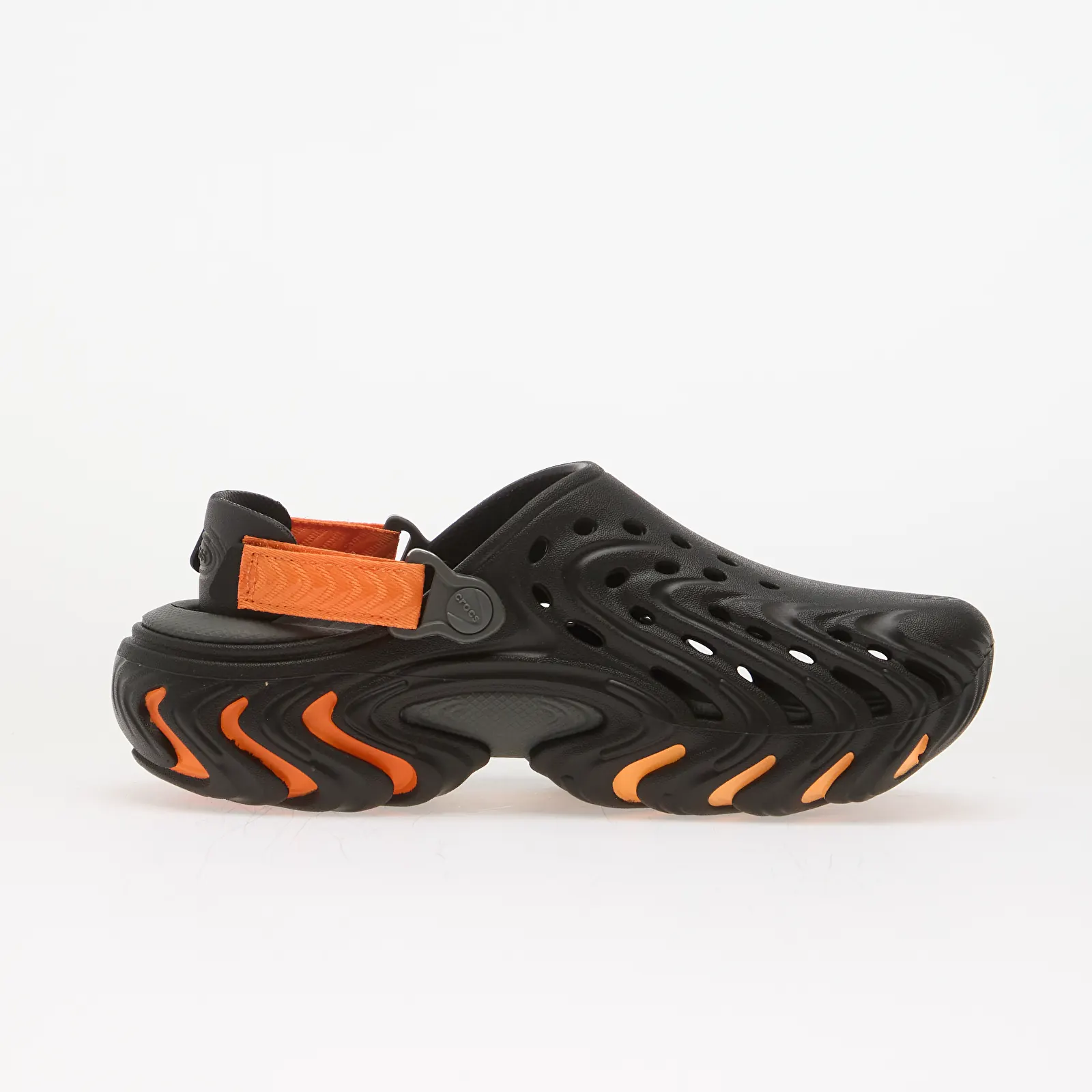 Herrenslides Crocs Echo II Orange Burst