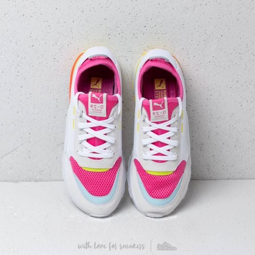 Men s shoes Puma RS 0 Winter INJ TOYS Carmine Rose Puma White Footshop