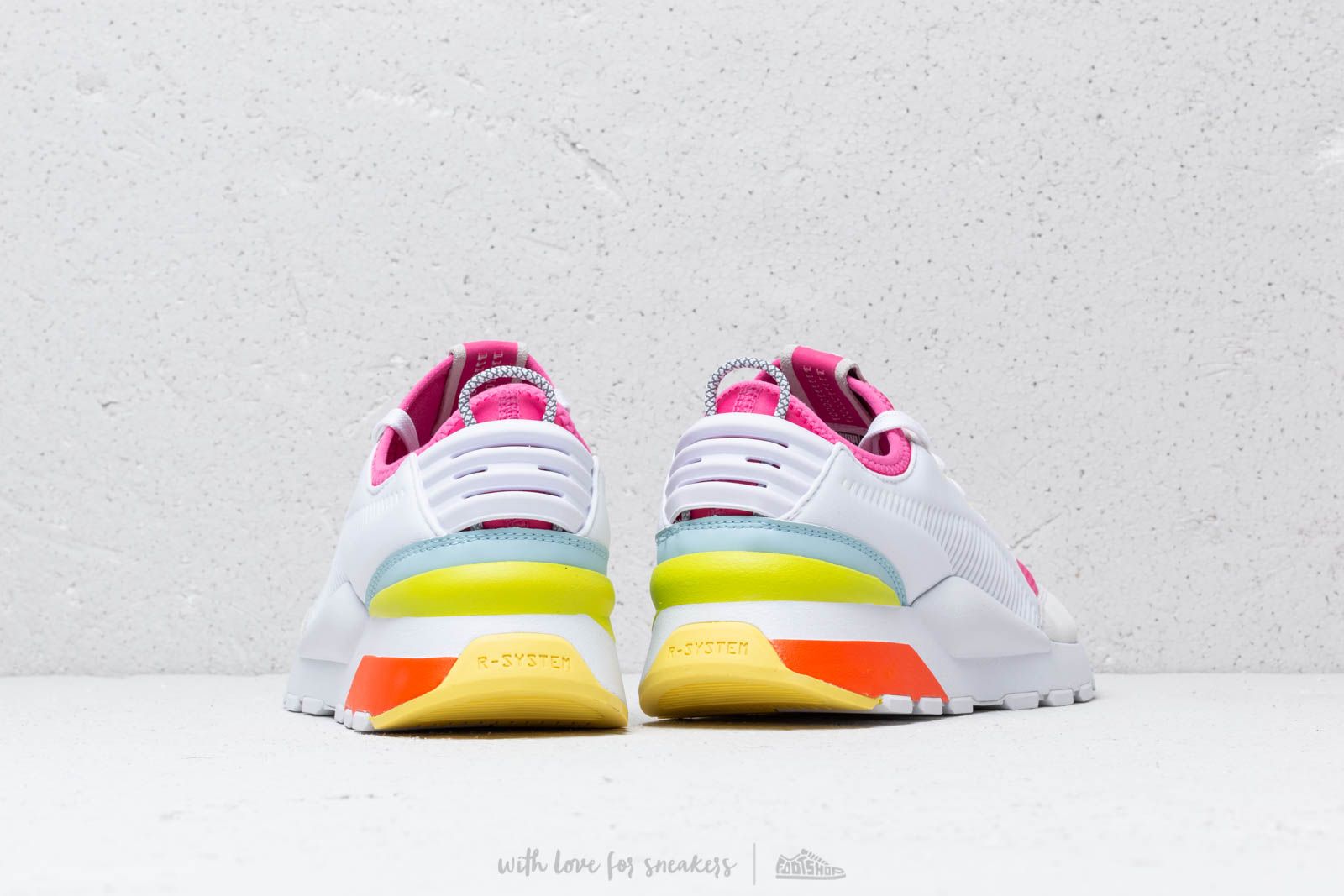 Men s shoes Puma RS 0 Winter INJ TOYS Carmine Rose Puma White