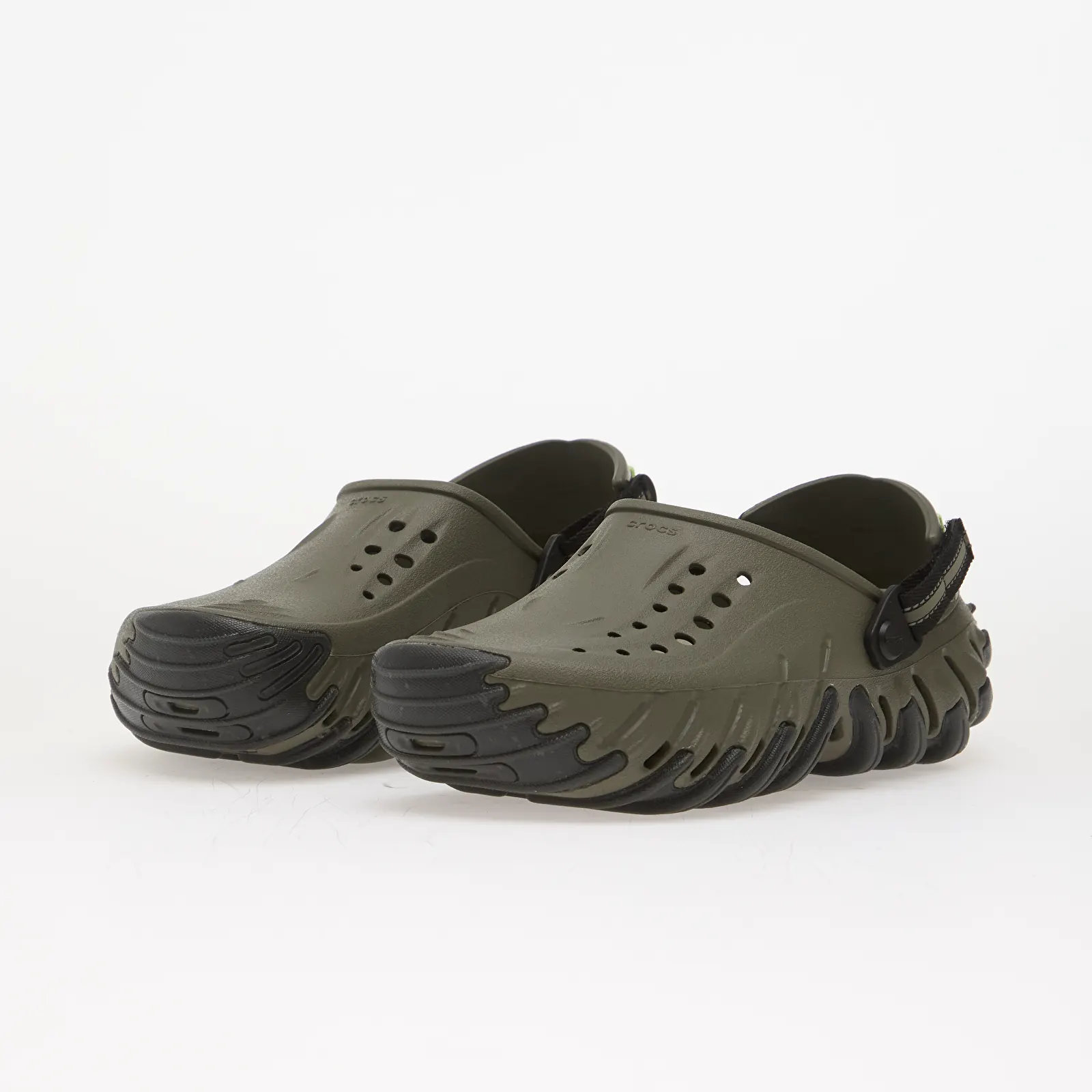 Чоловічі шльопанці Crocs Echo RO Clog S2C Dusty Olive