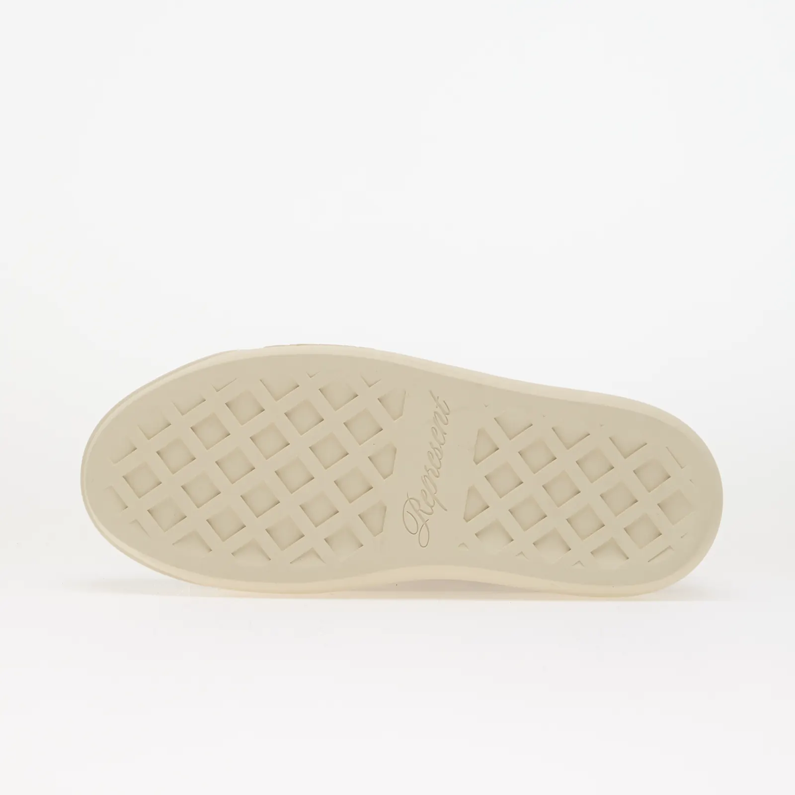 Zapatillas de deporte para hombre Represent Rep-Cap - Leather Flat White