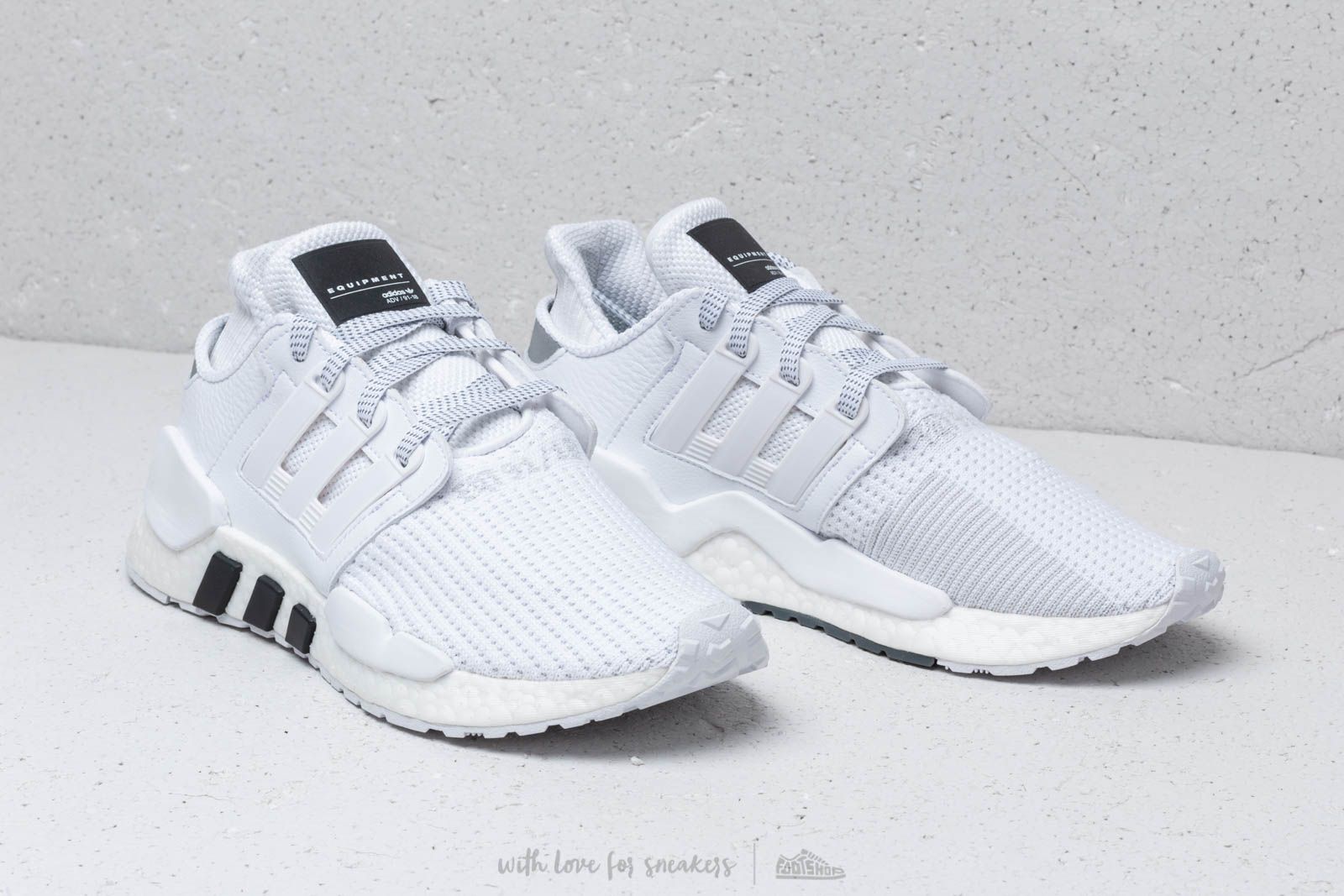 Eqt support 91/18 core black core black ftw white top