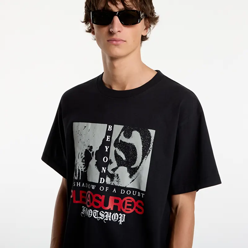 T-shirts PLEASURES x FTSHP Zine T-Shirt UNISEX Black (SMUW26FS001