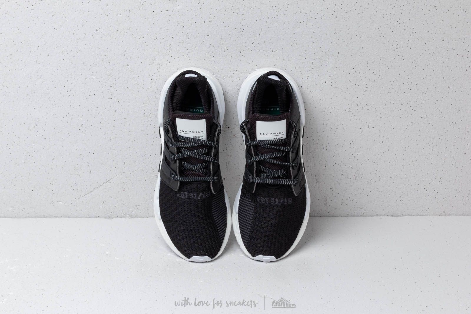 Férfi cipők adidas Eqt Support 91/18 Core Black/ Core Black/ Ftw White
