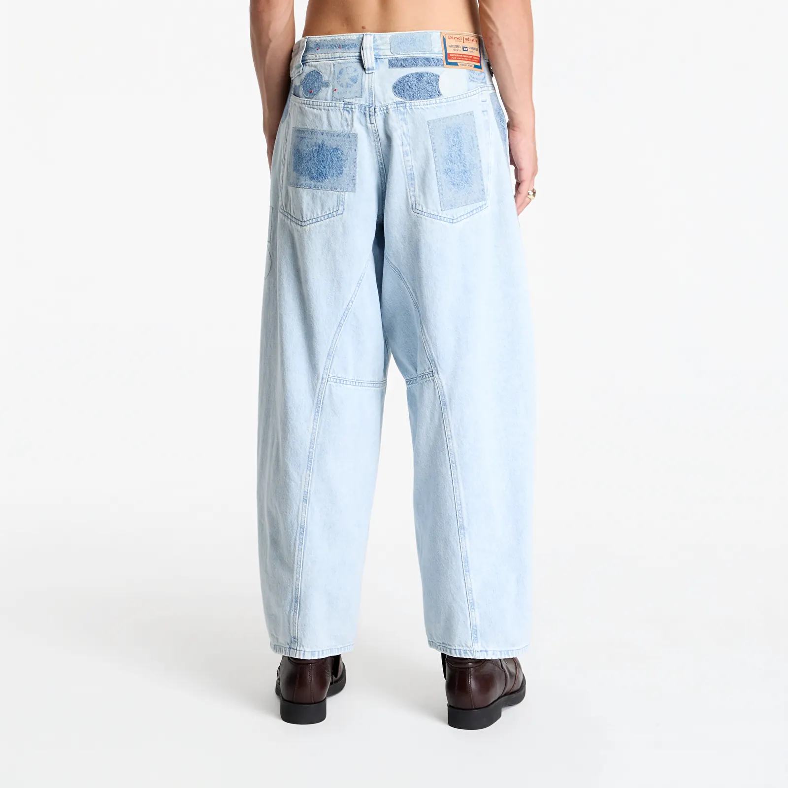 Džíny Diesel 1997 D-Enim-M-Uc-S Trousers Blue