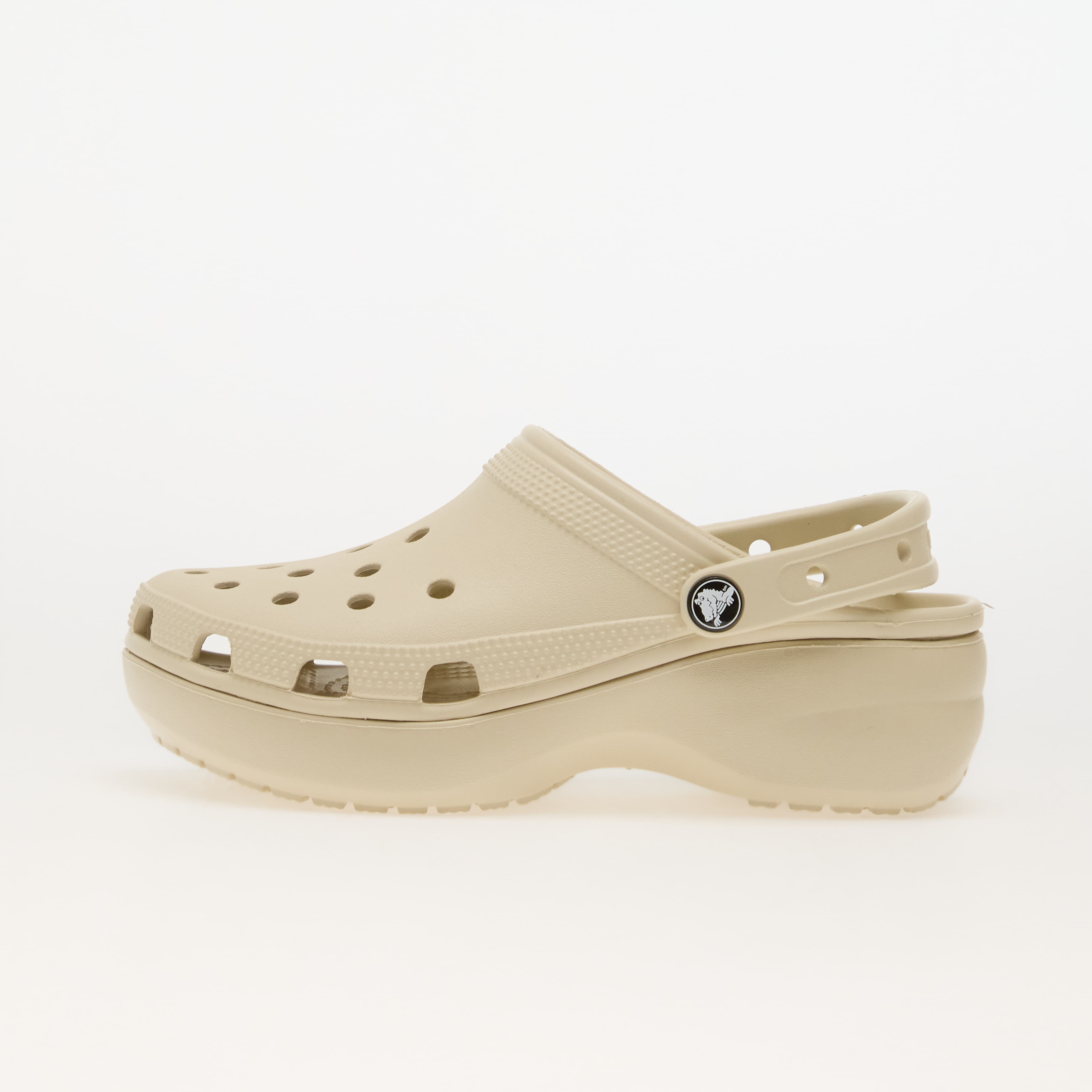 Crocs Classic Platform Clog W Bone 7
