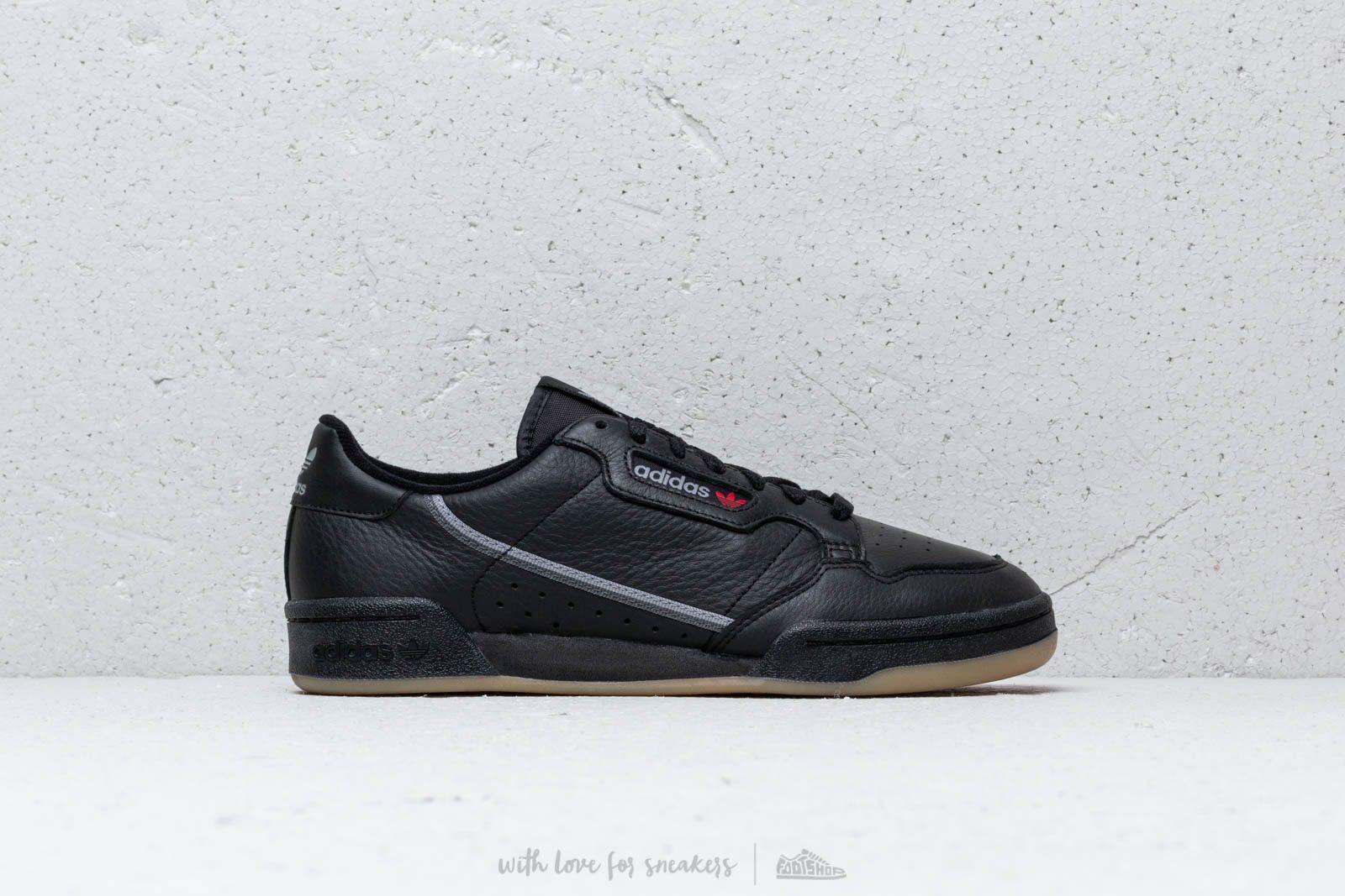 Men s shoes adidas Continental 80 Core Black Grethr Gum Footshop