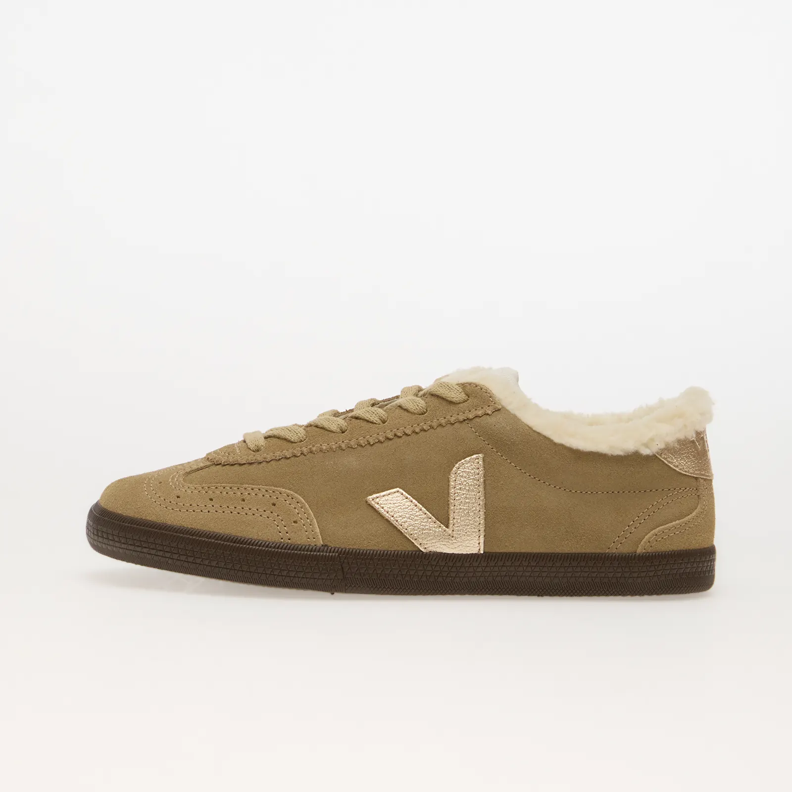 Women's shoes Veja Volley W Suede Dune/ Platine/ Eagle