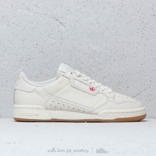 Men s shoes adidas Continental 80 Off White Raw White Gum Footshop