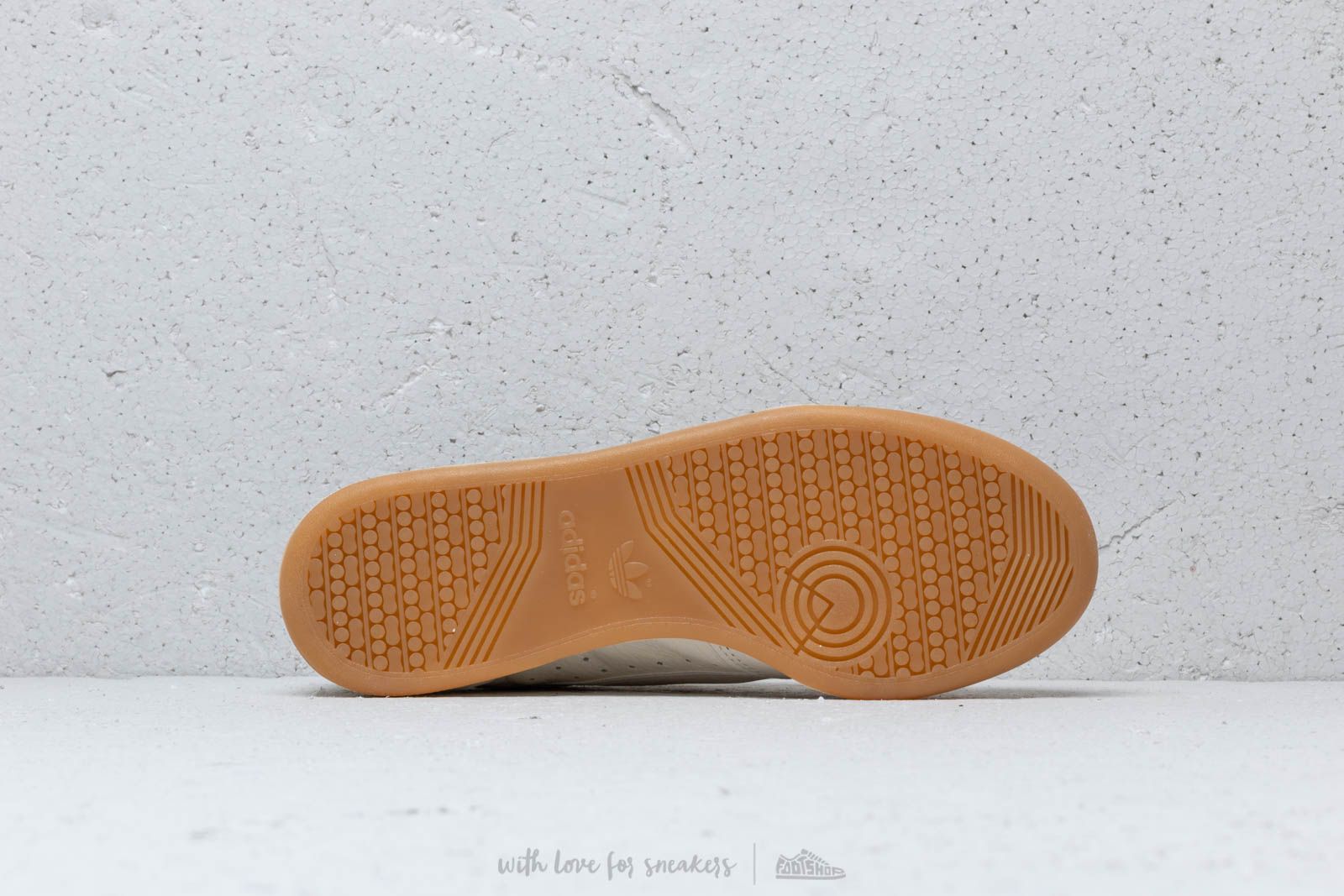 Men s shoes adidas Continental 80 Off White Raw White Gum Footshop