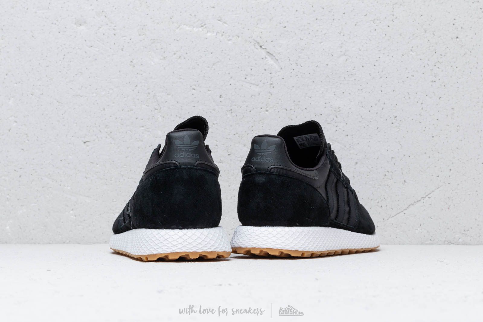 Men s shoes adidas Forest Grove Core Black Core Black Gum Footshop