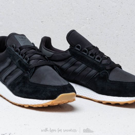 Adidas originals forest grove on sale w suède sneakers zwart