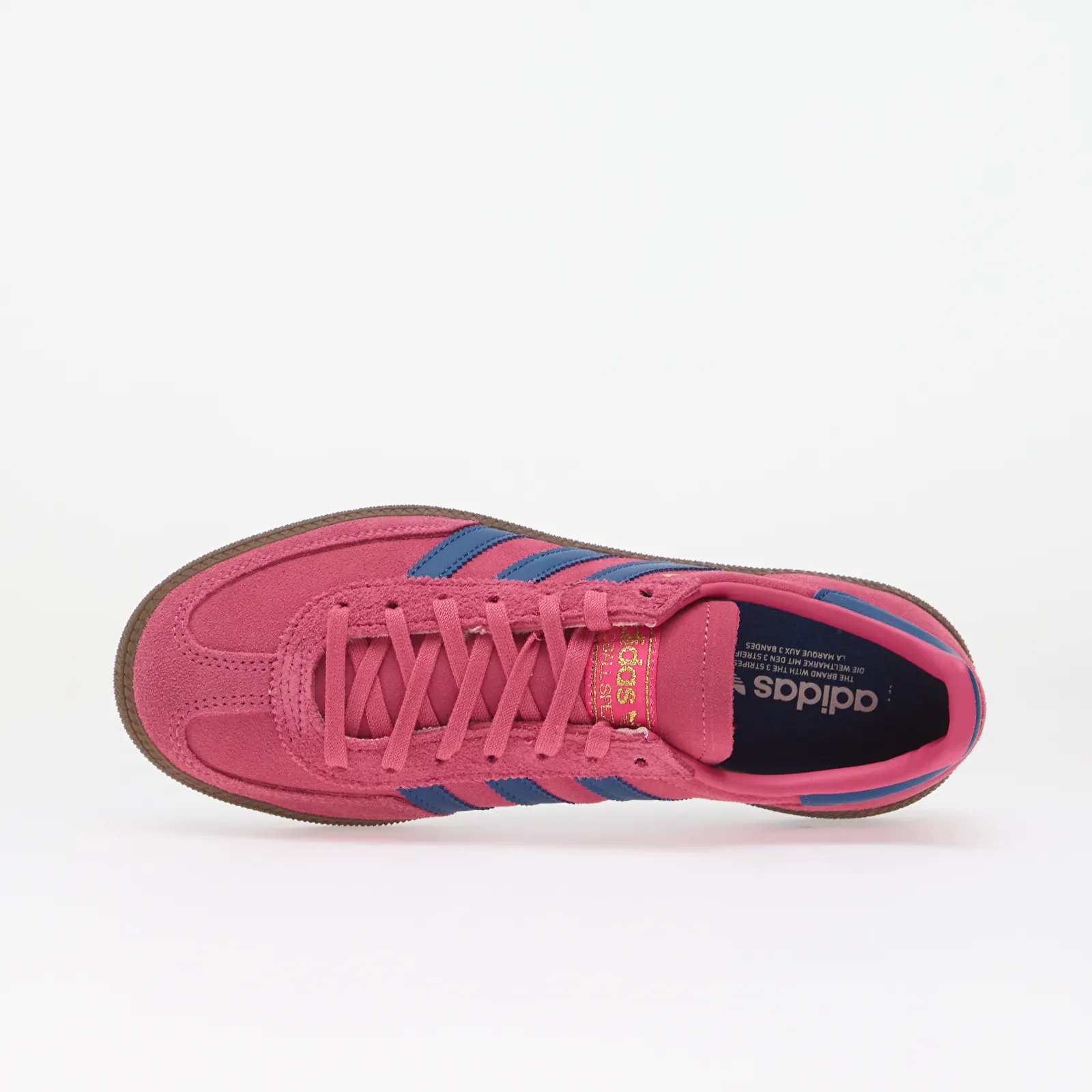 Încălțăminte și sneakerși pentru bărbați adidas Handball Spezial Kids Shock Pink/ Dark Marine/ Gum5