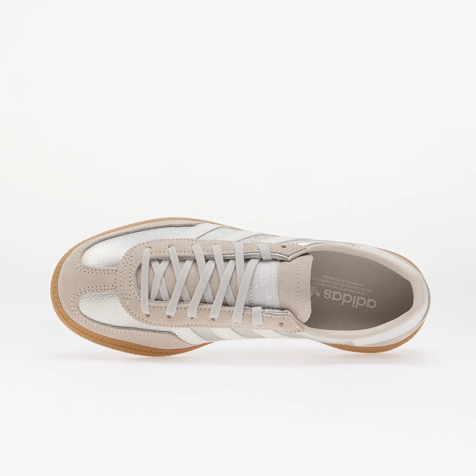 Sko til mænd adidas Handball Spezial Kids Silver Met./ Ftwr White/ Gum4