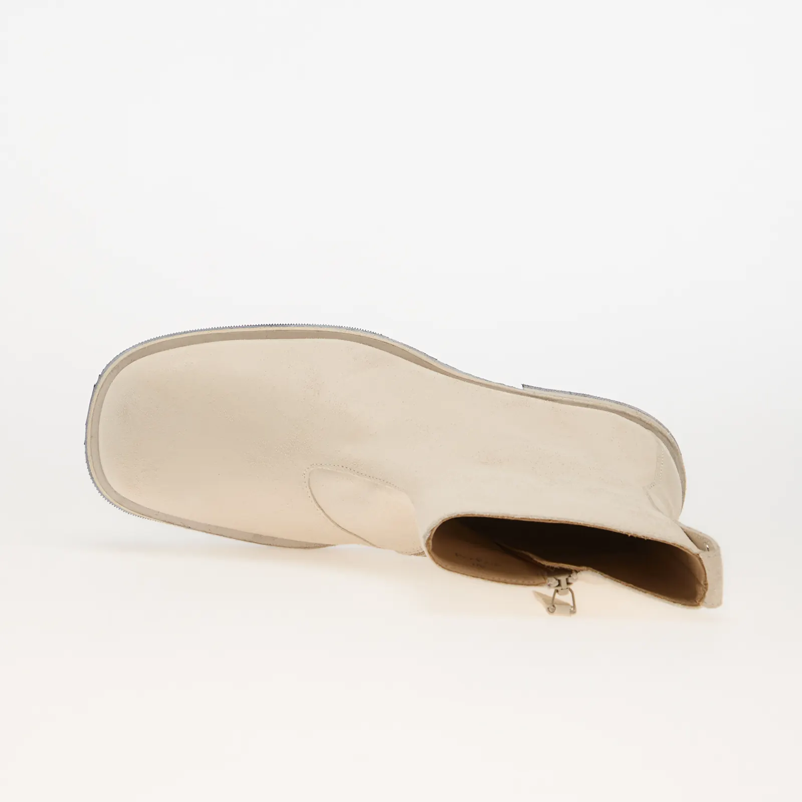 Čizme OUR LEGACY Slim Camion Boot Dirty White Waxed Suede