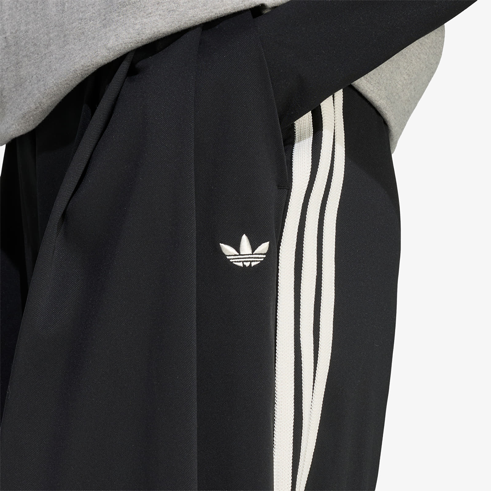 Pants adidas Pleated Pant Black/ Chalk White