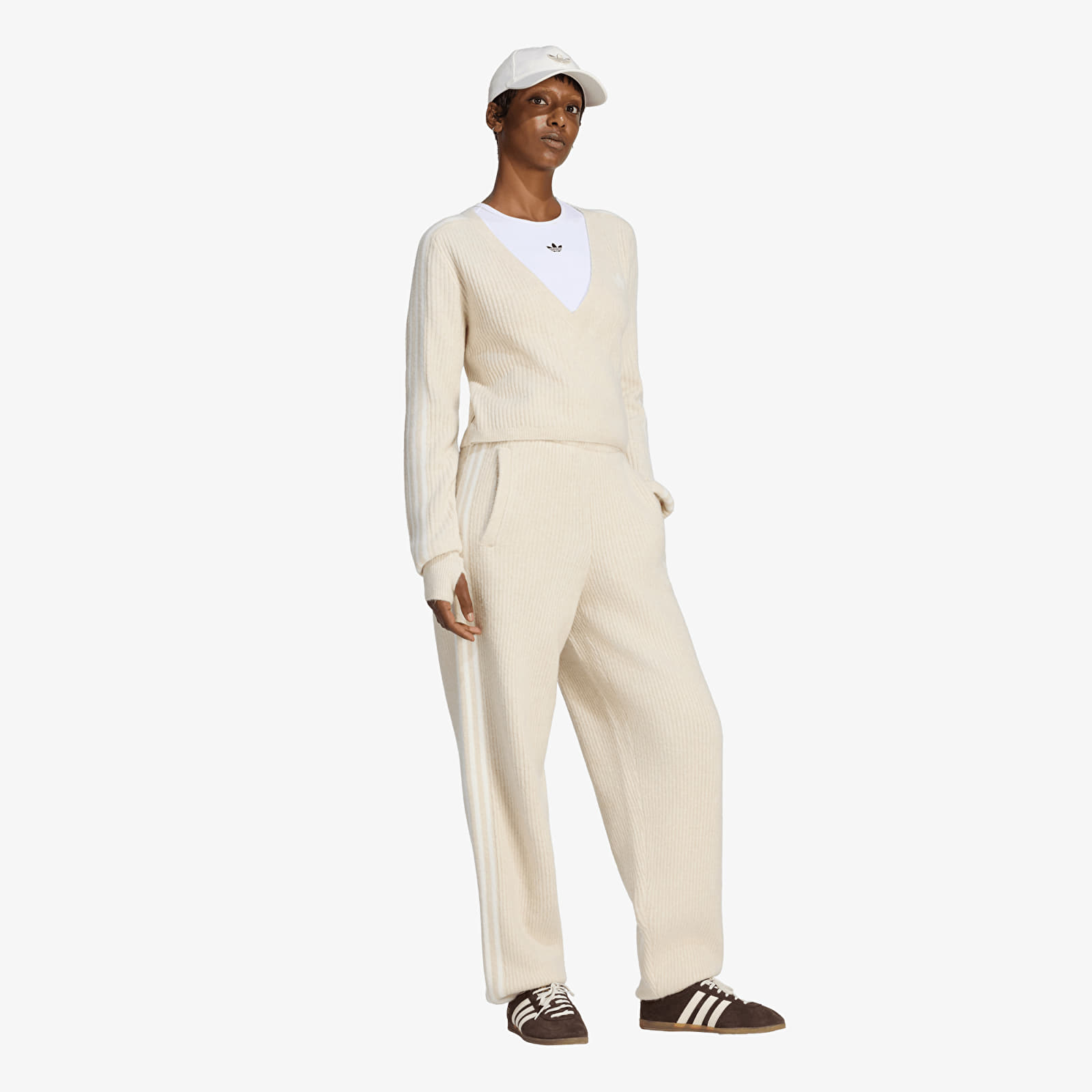 Cardigans adidas Adiluna Season 2 x Jennie Knitted Wrap Around Cardigan Bliss