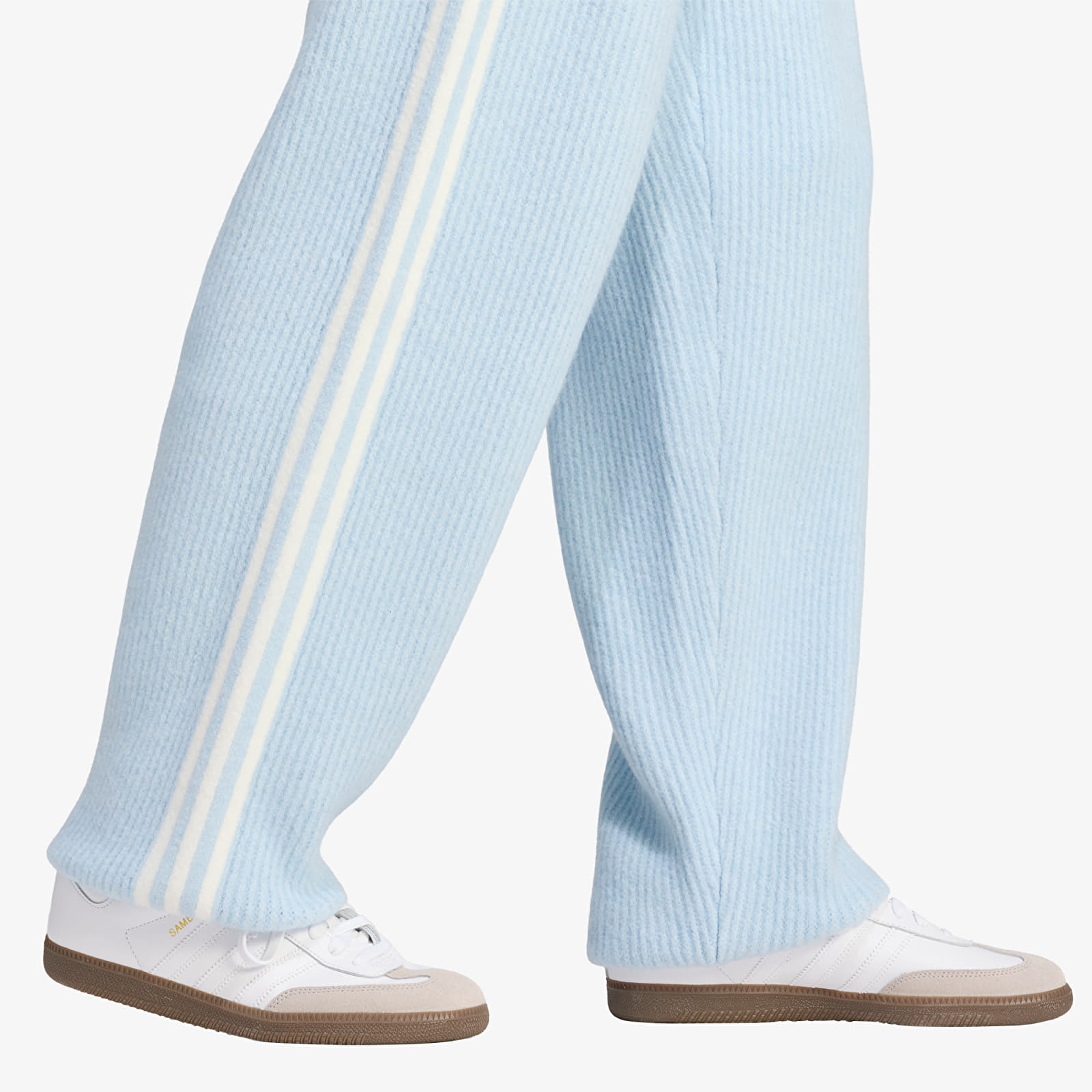 Jogger Pants adidas Adiluna Season 2 x Jennie Knitted Loose Pants Wonder Blue